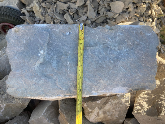 A Busy Day Splitting Lias at Somerset Reclamation
