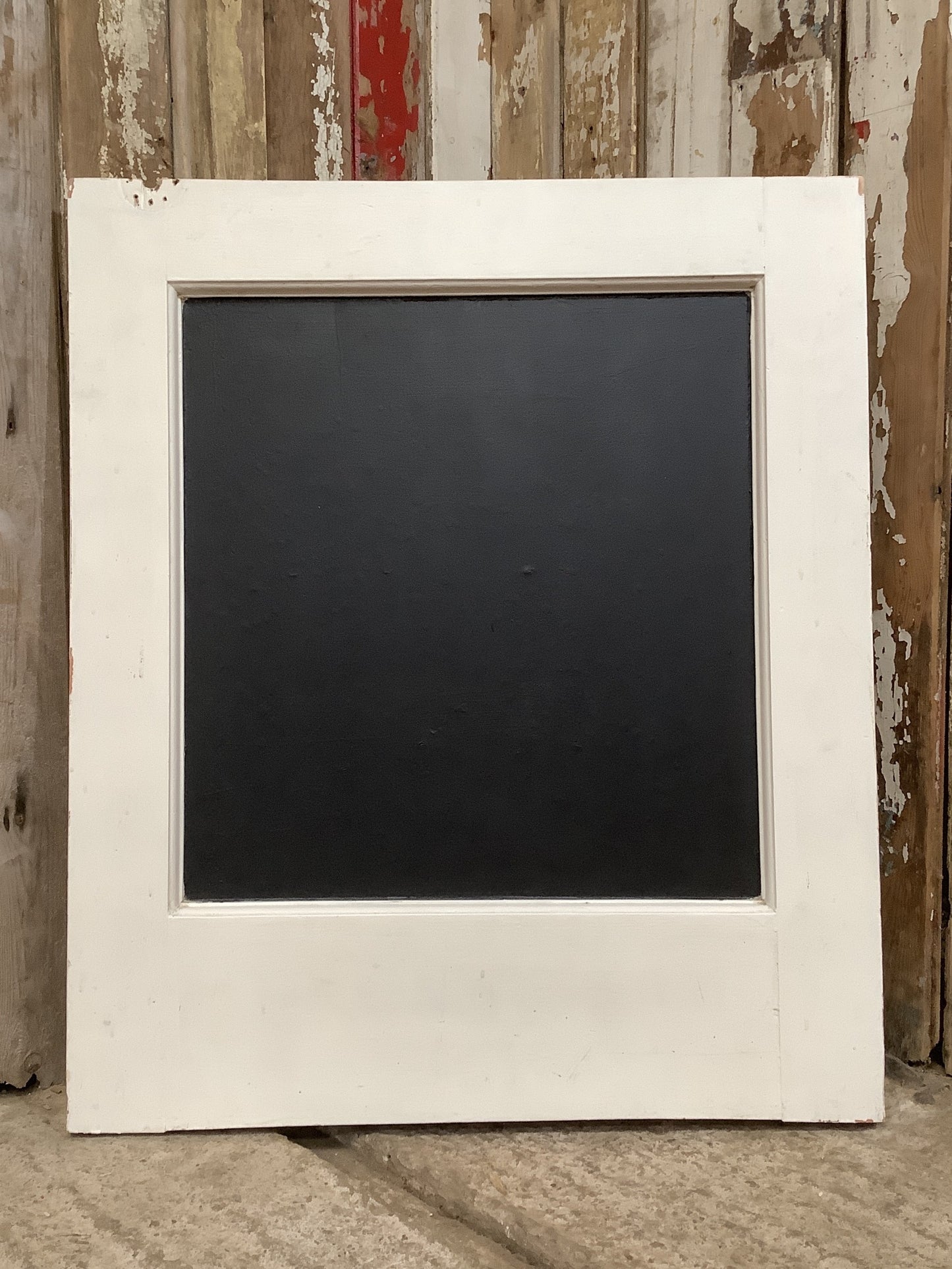 Interesting White Doubled Sided White Panel Blackboard Noticeboard 2'7"H 2'2" W