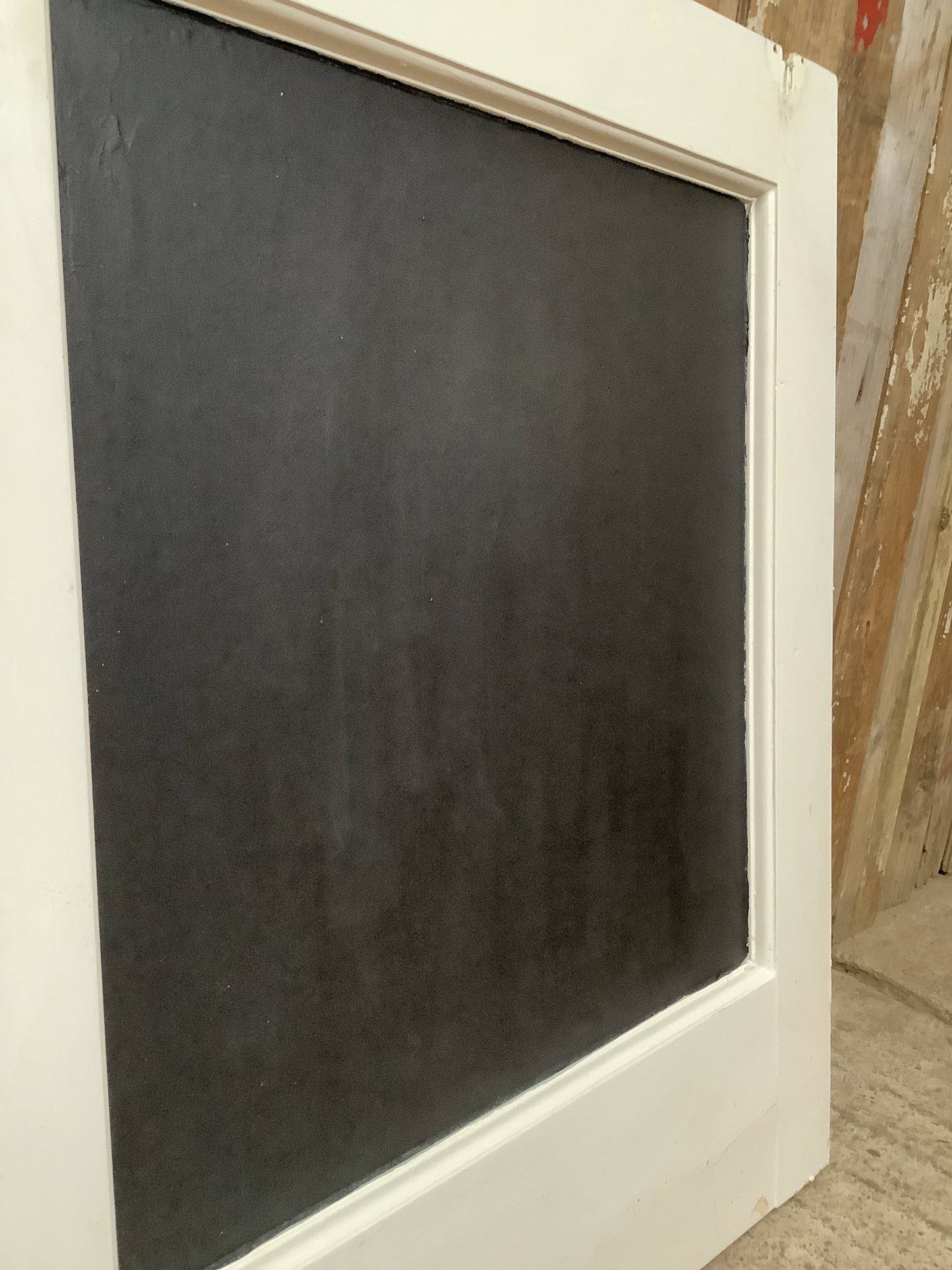 Interesting White Doubled Sided White Panel Blackboard Noticeboard 2'7"H 2'2" W