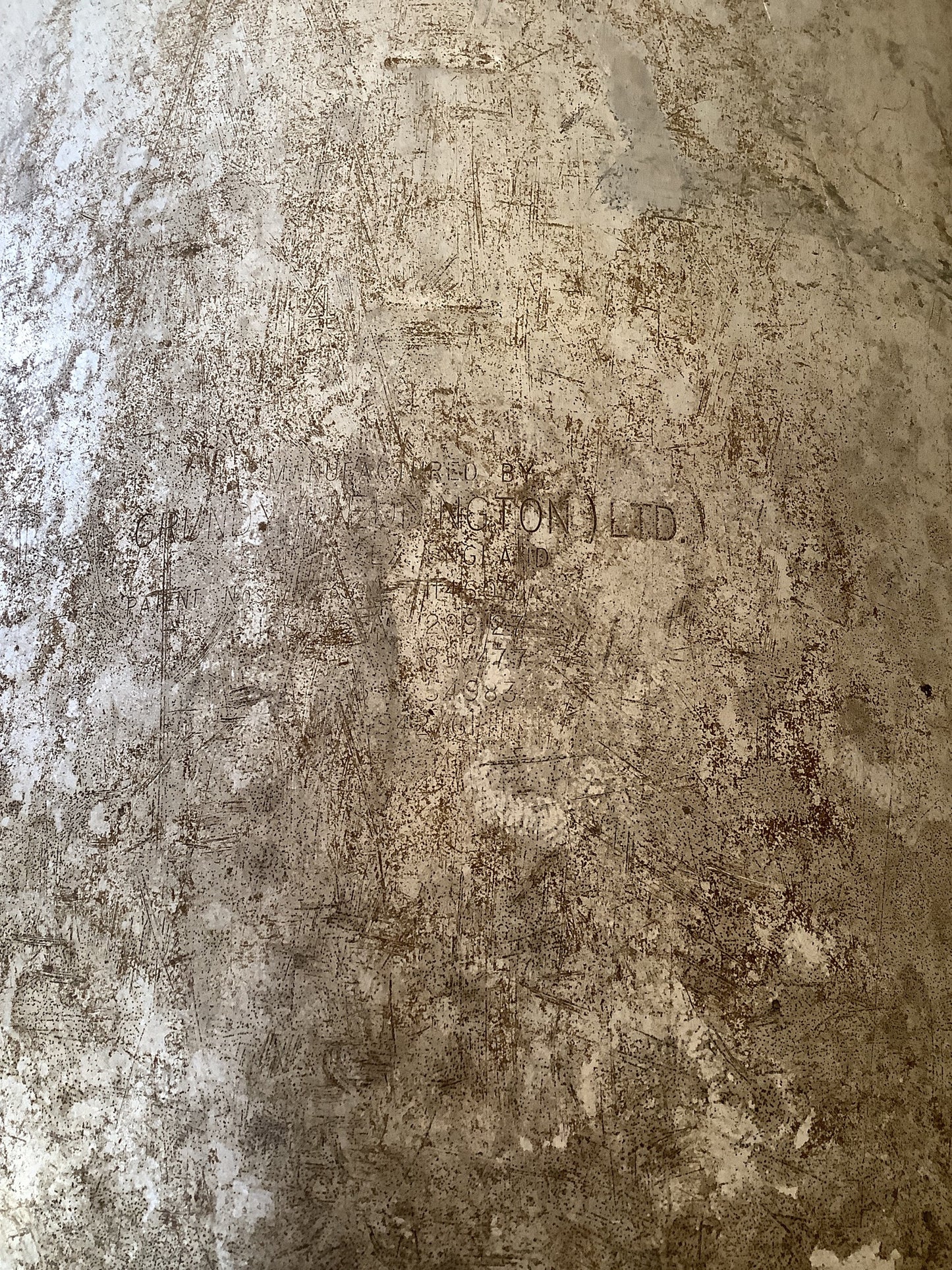 10 Gallon Milk Marketing Board 1960s Tarnished Aluminium Milk Churn Metal