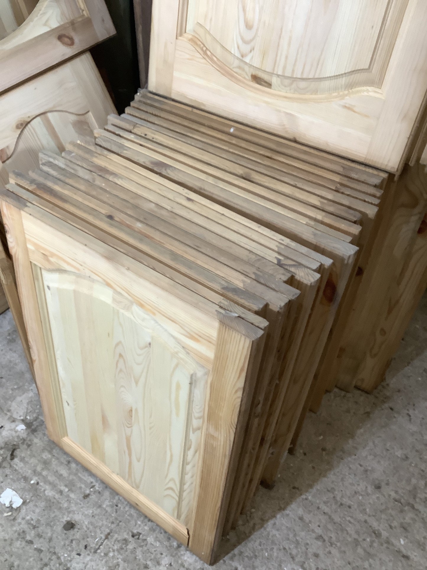 6th Pic New Internal Natural Pine Reclaimed Door