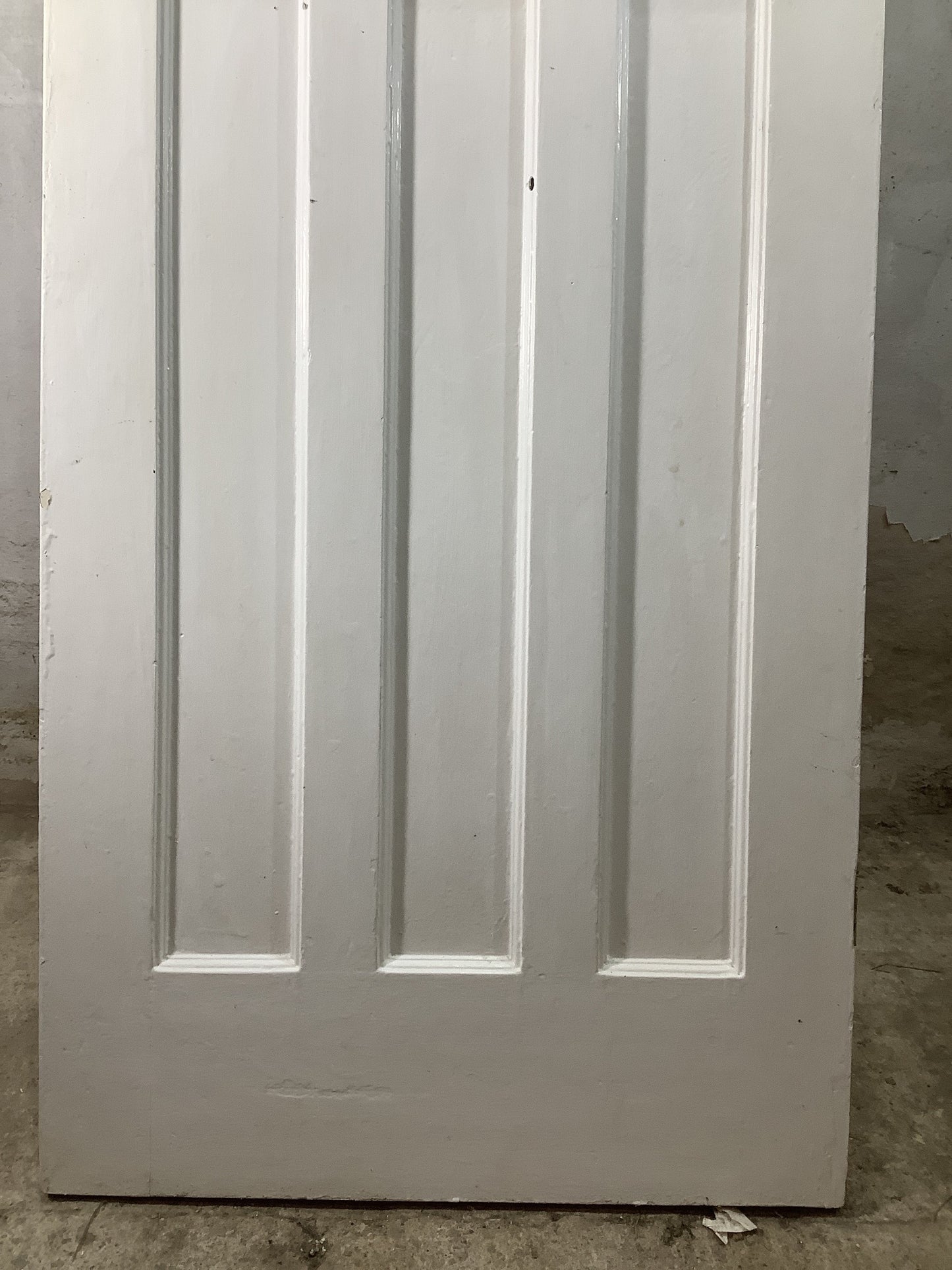 3rd Pic 1930s Internal Painted Pitch Pine Reclaimed Door