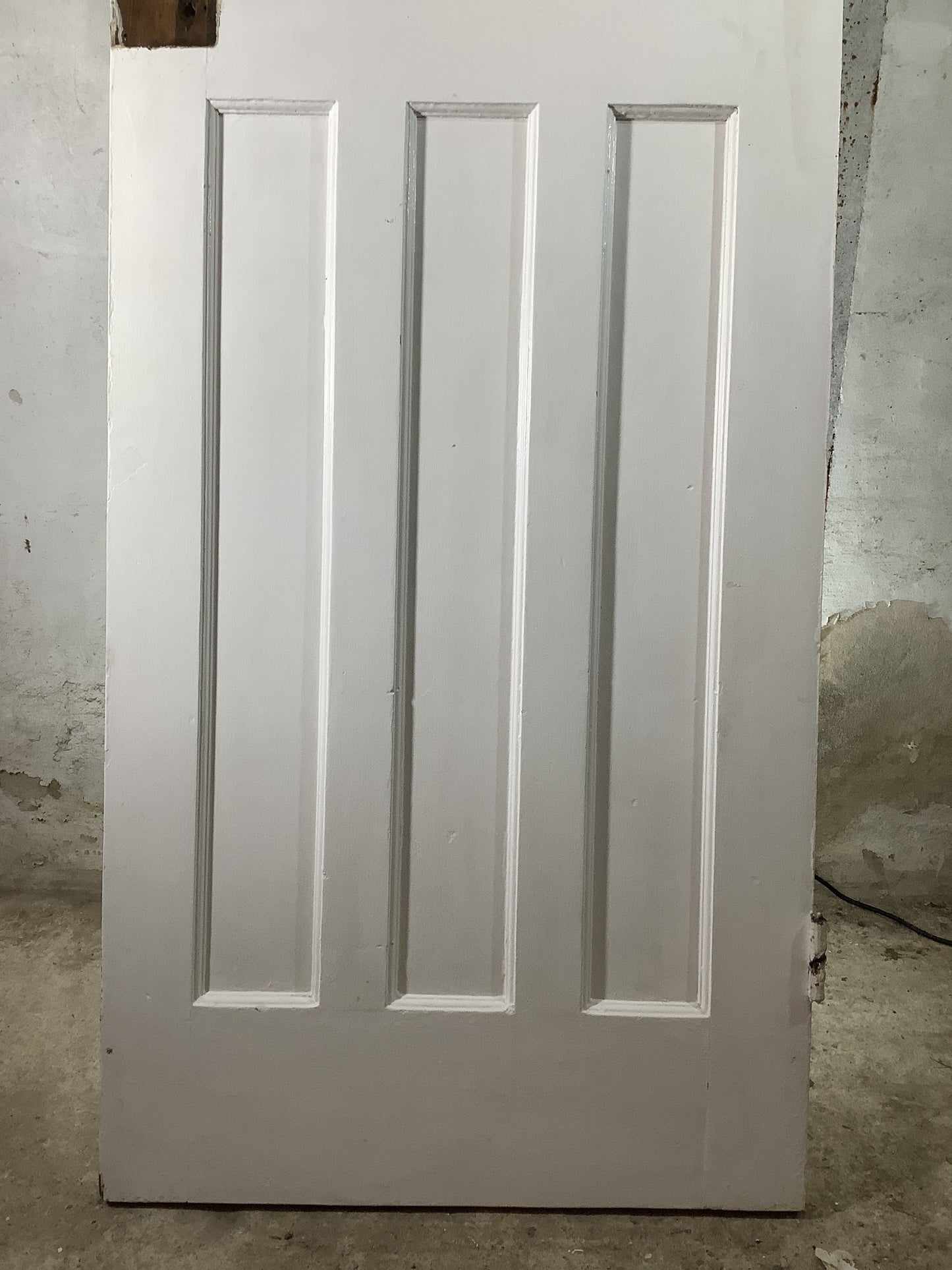 3rd Pic 1930s Internal Painted Pitch Pine Reclaimed Door