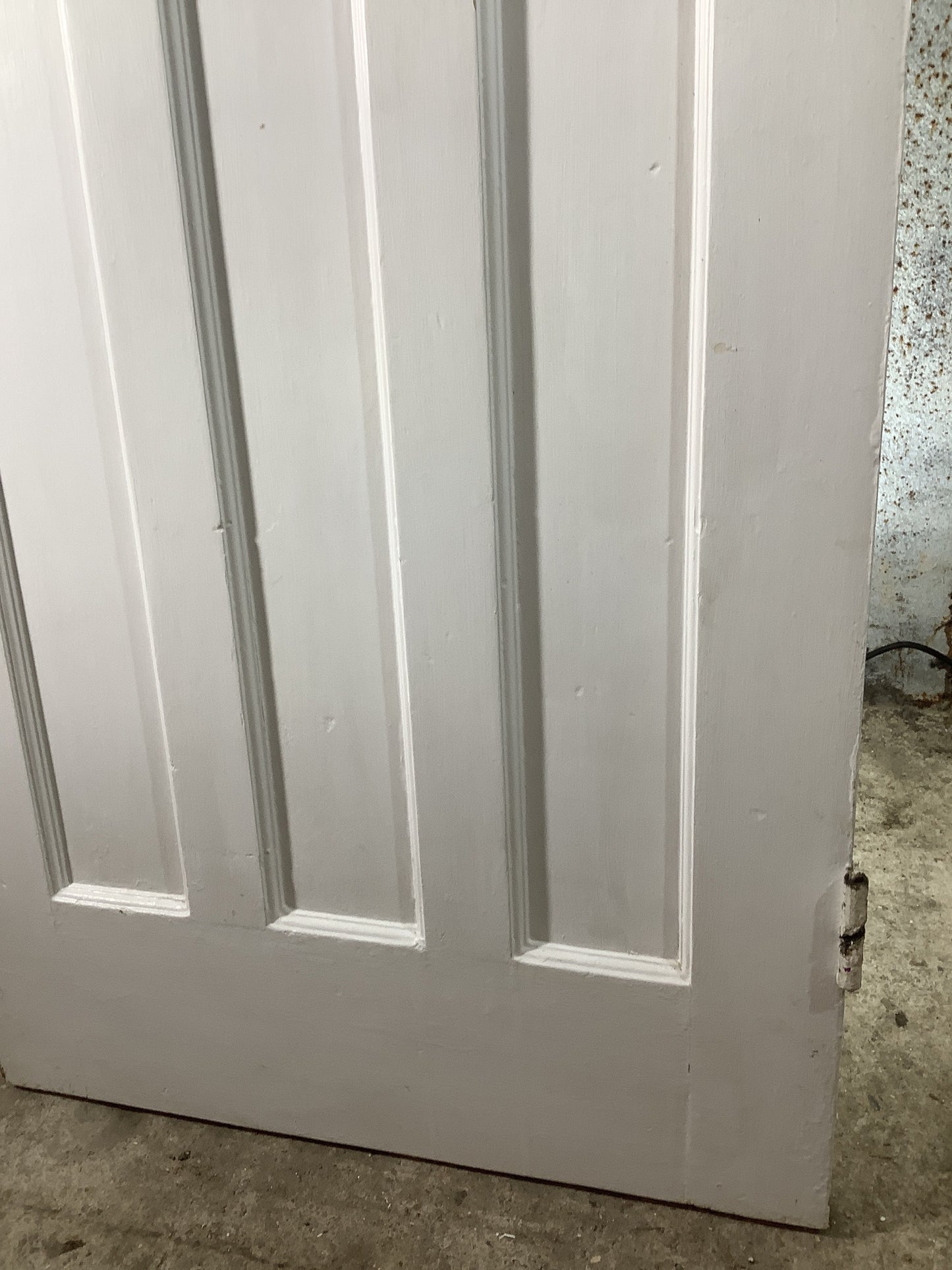 5th Pic 1930s Internal Painted Pitch Pine Reclaimed Door