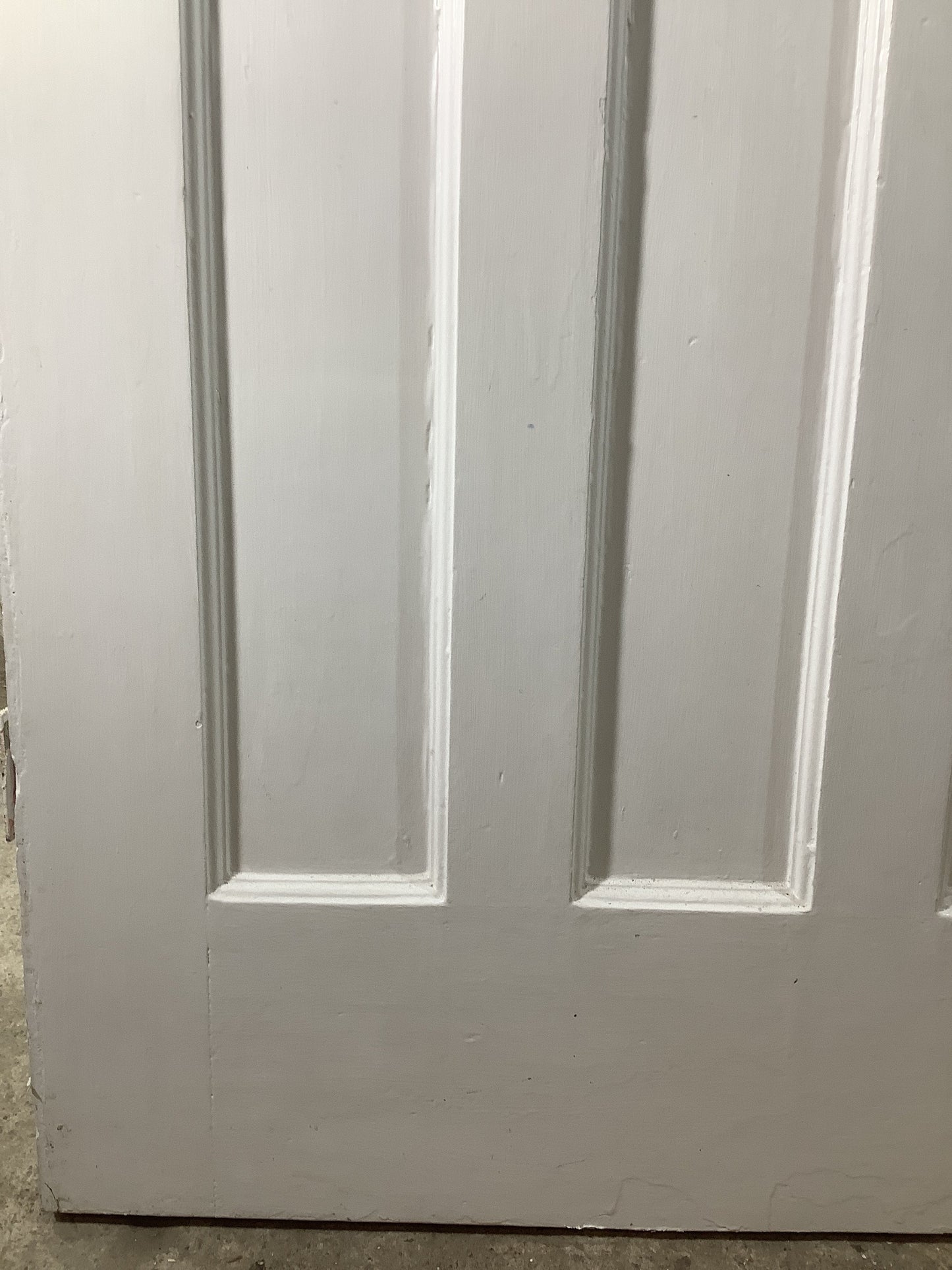 12th Pic 1930s Internal Painted Pitch Pine Reclaimed Door