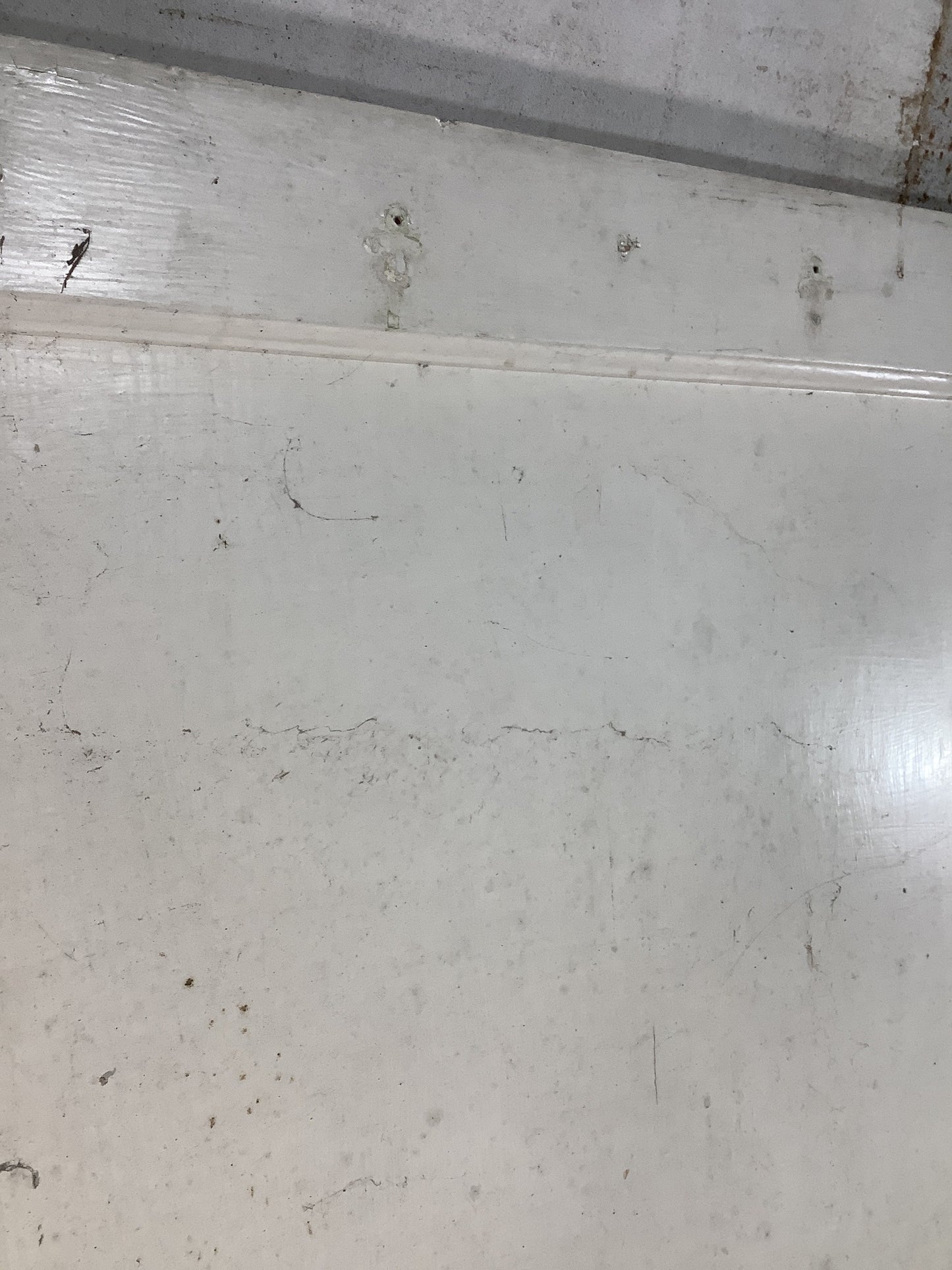 11th Pic 1930s Internal Painted Pitch Pine Reclaimed Door