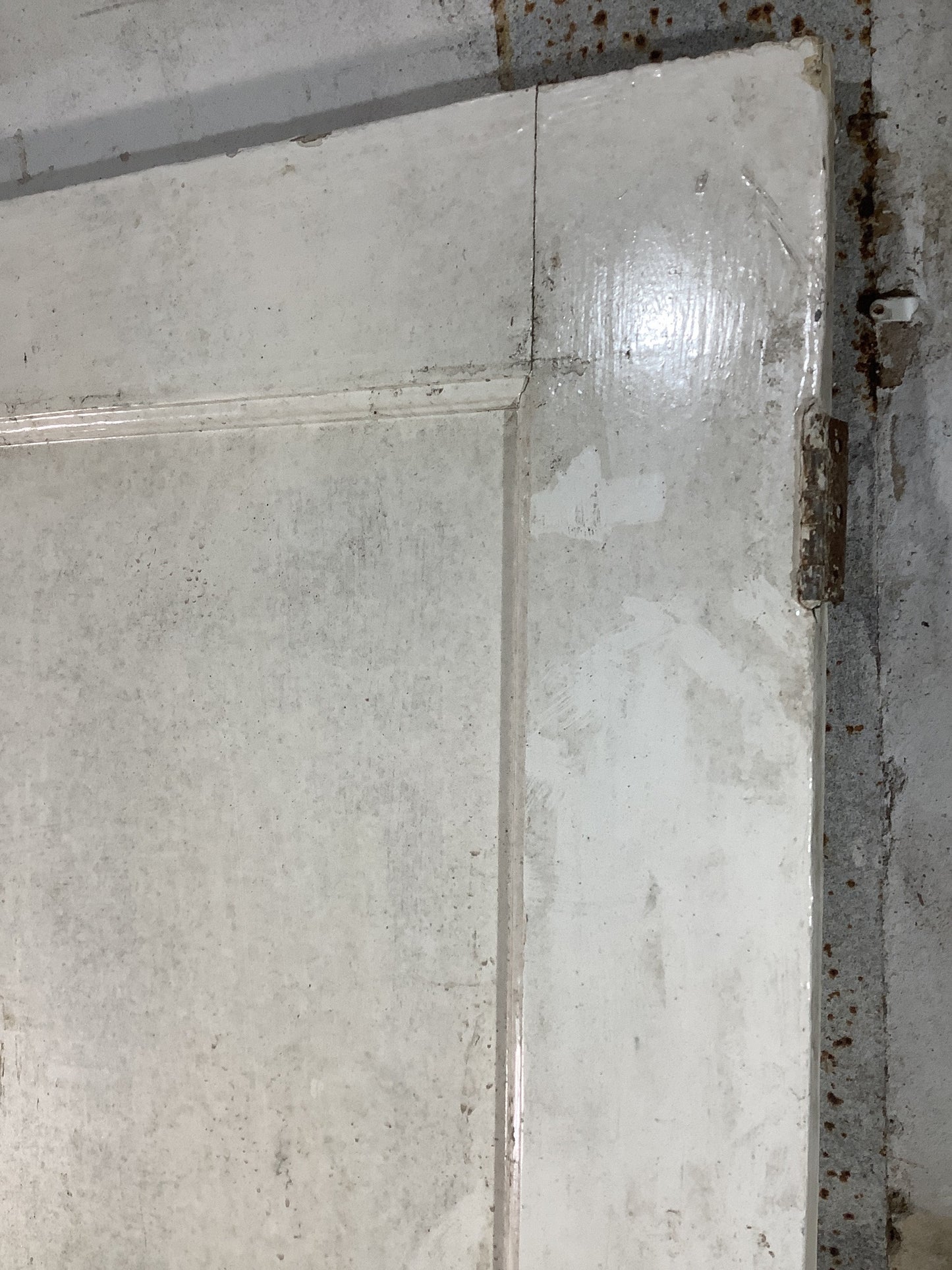 11th Pic 1930s Internal Painted Pitch Pine Reclaimed Door