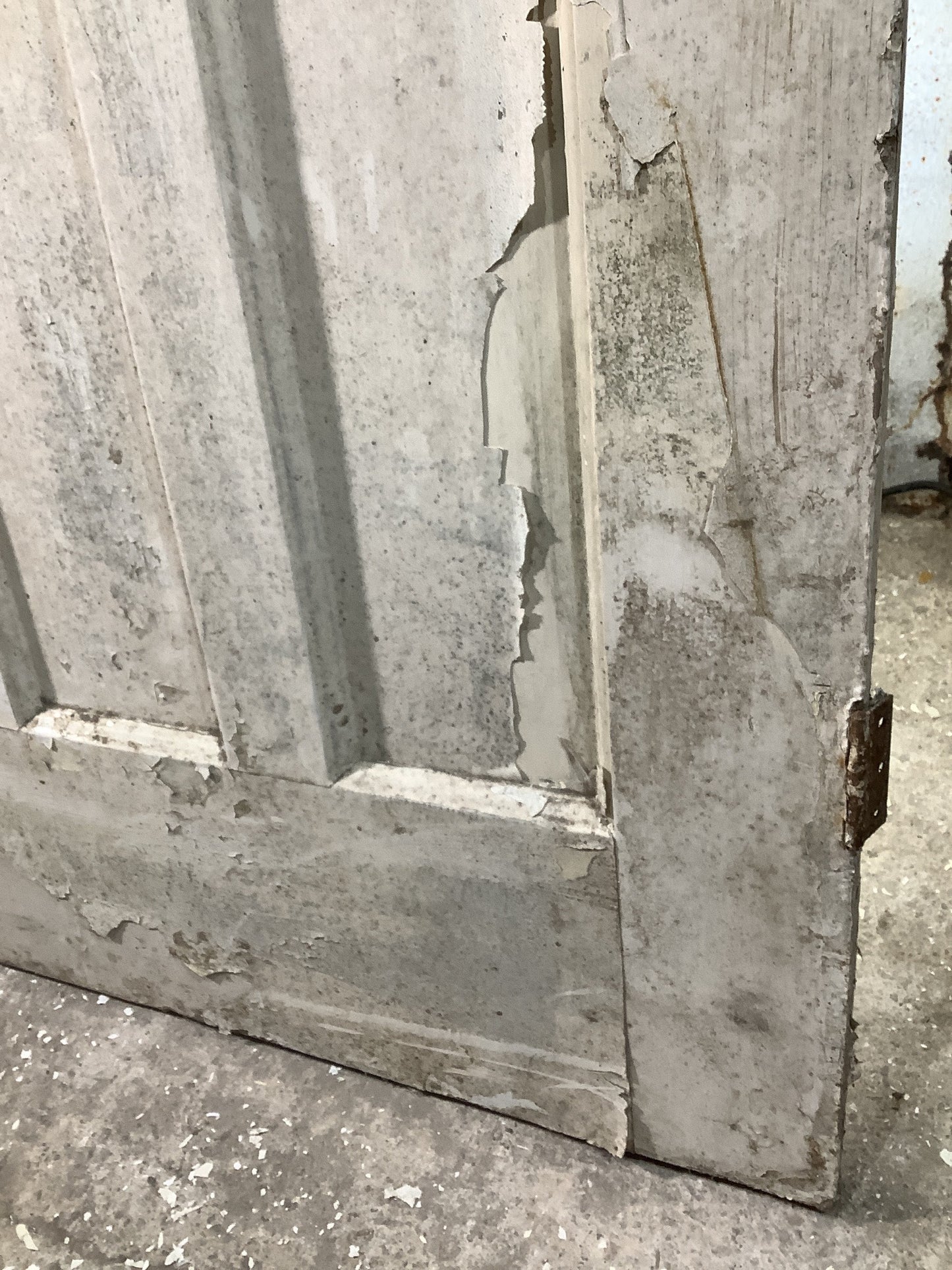 12th Pic 1930s Internal Painted Pitch Pine Reclaimed Door
