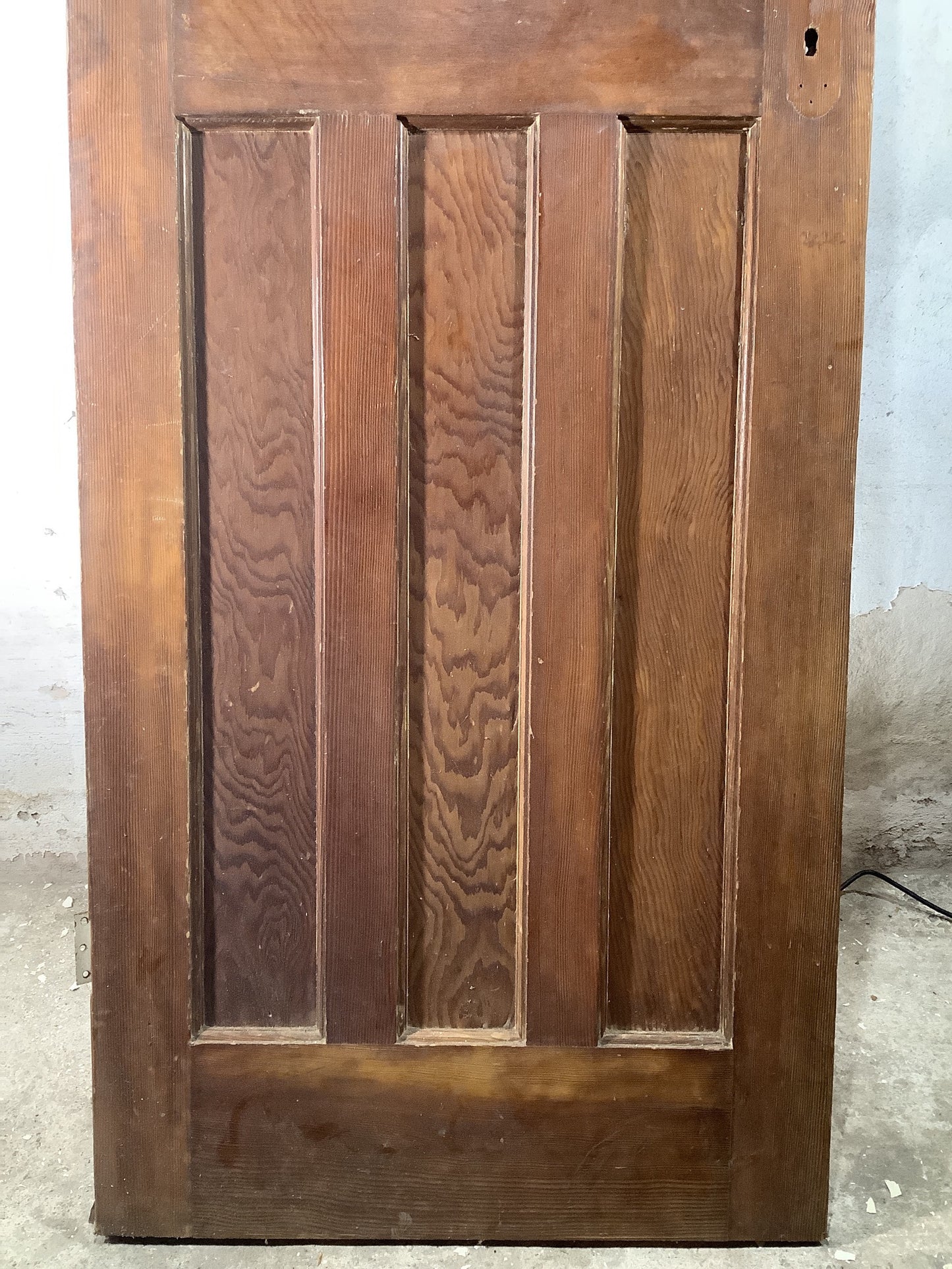 3rd Pic 1930s Internal Varnished Pitch Pine Reclaimed Door