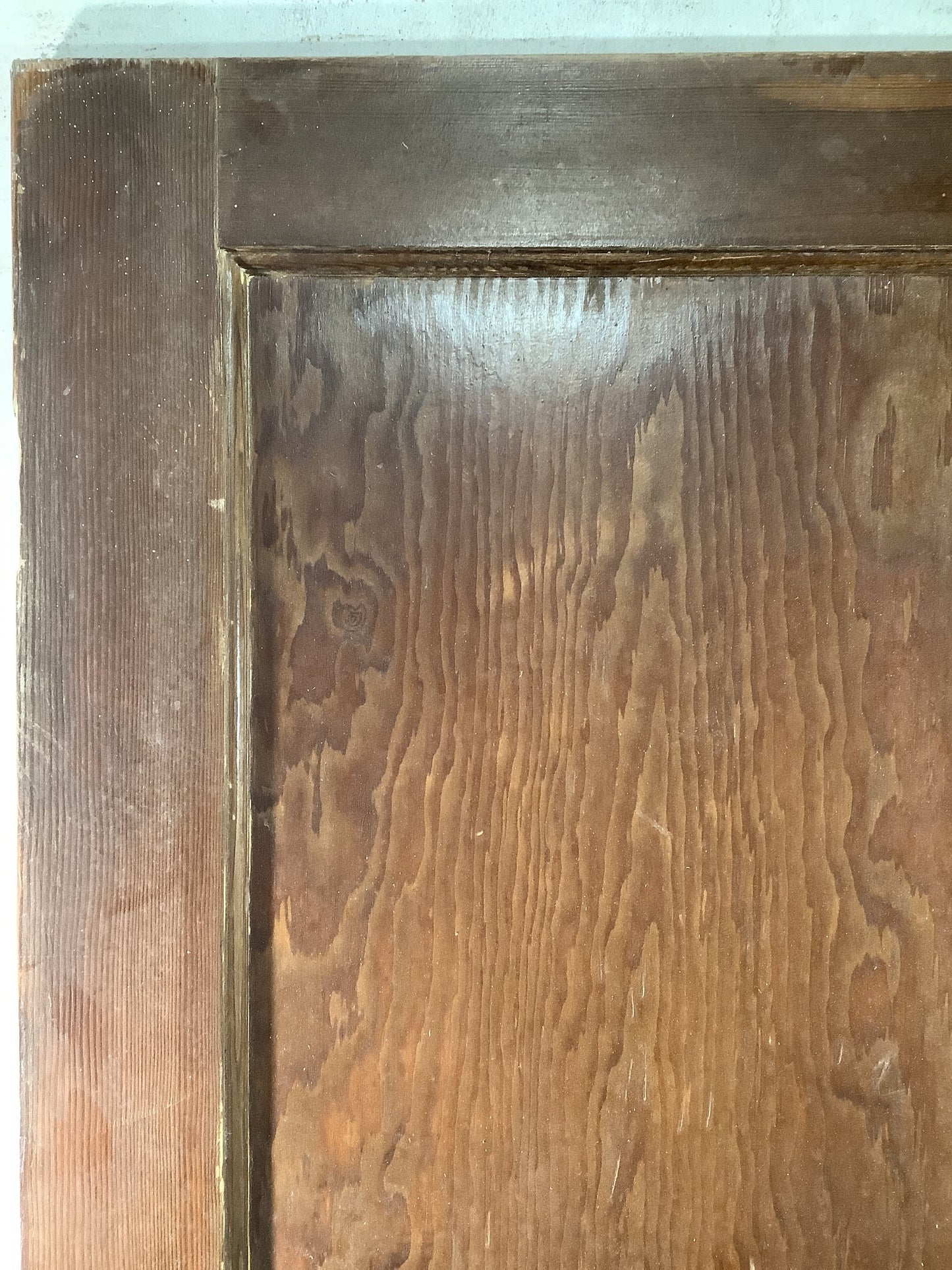 4th Pic 1930s Internal Varnished Pitch Pine Reclaimed Door