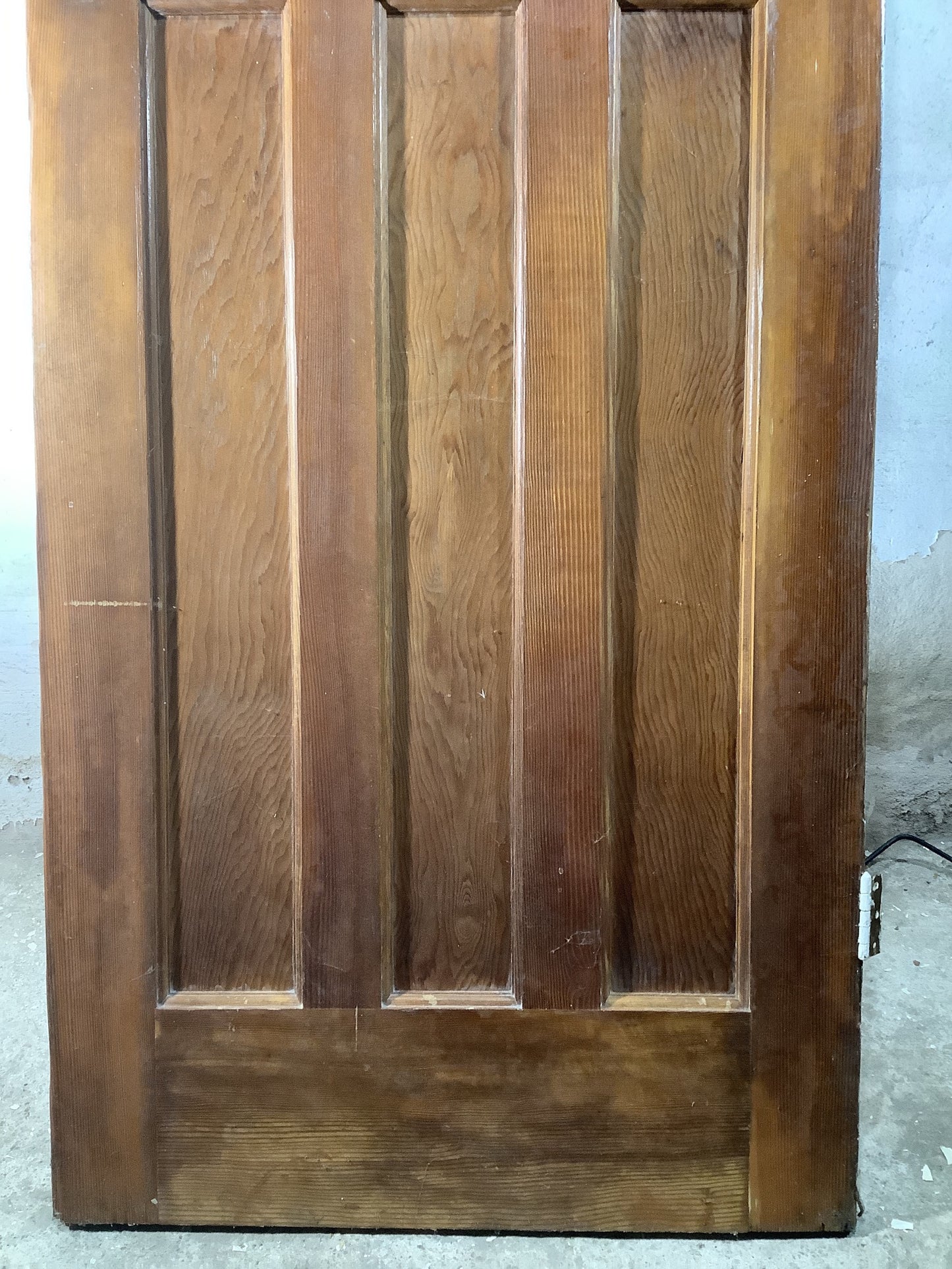 9th Pic 1930s Internal Varnished Pitch Pine Reclaimed Door