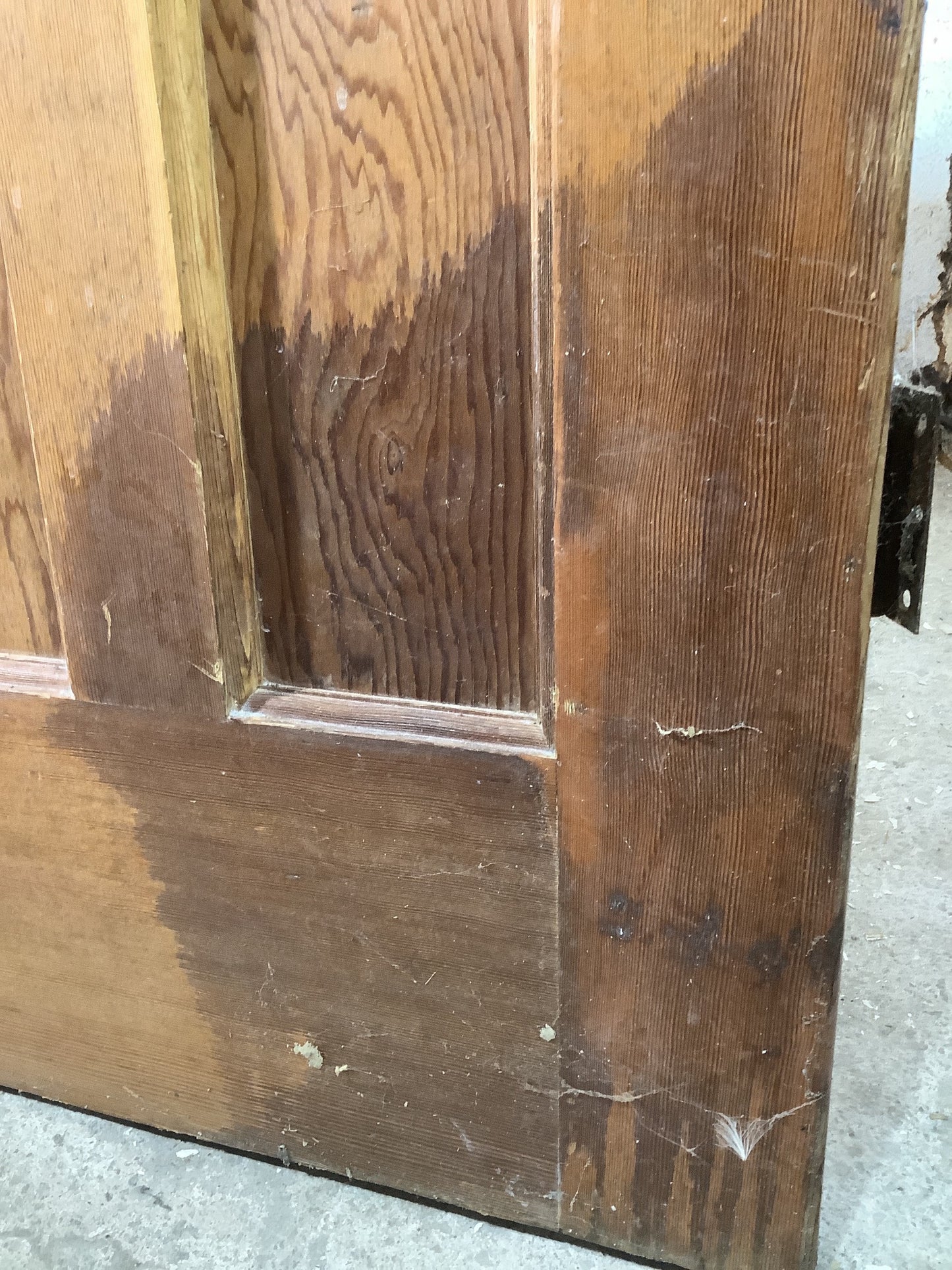 12th Pic 1930s Internal Varnished Pitch Pine Reclaimed Door