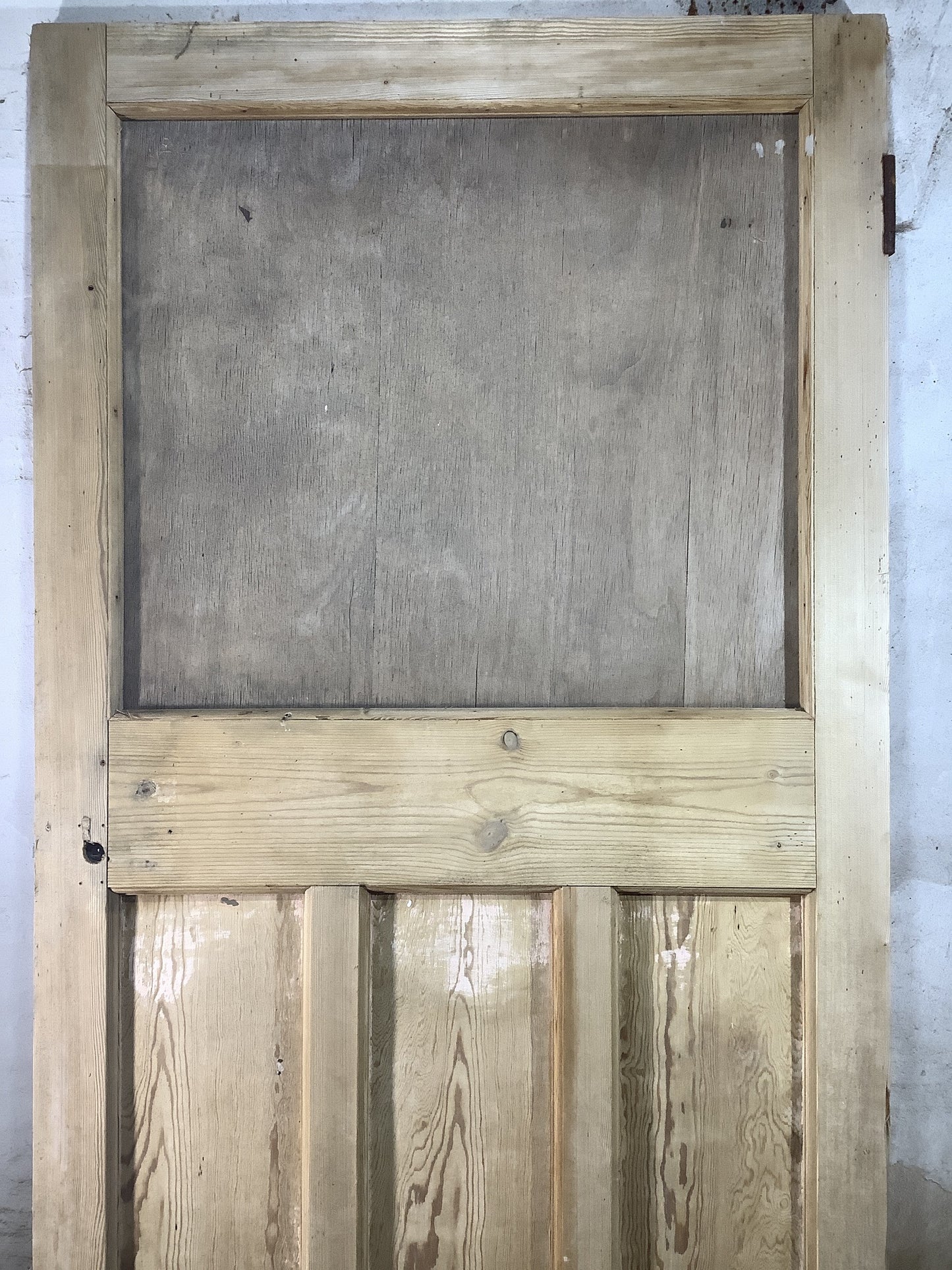 2nd Pic 1930s Internal Stripped Pine Reclaimed Door