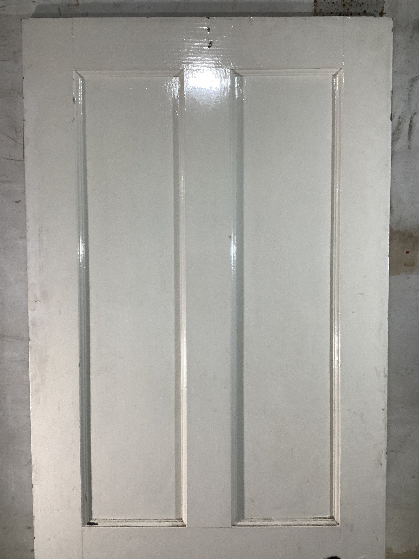 2nd Pic 1930s Internal Painted Pitch Pine Reclaimed Door