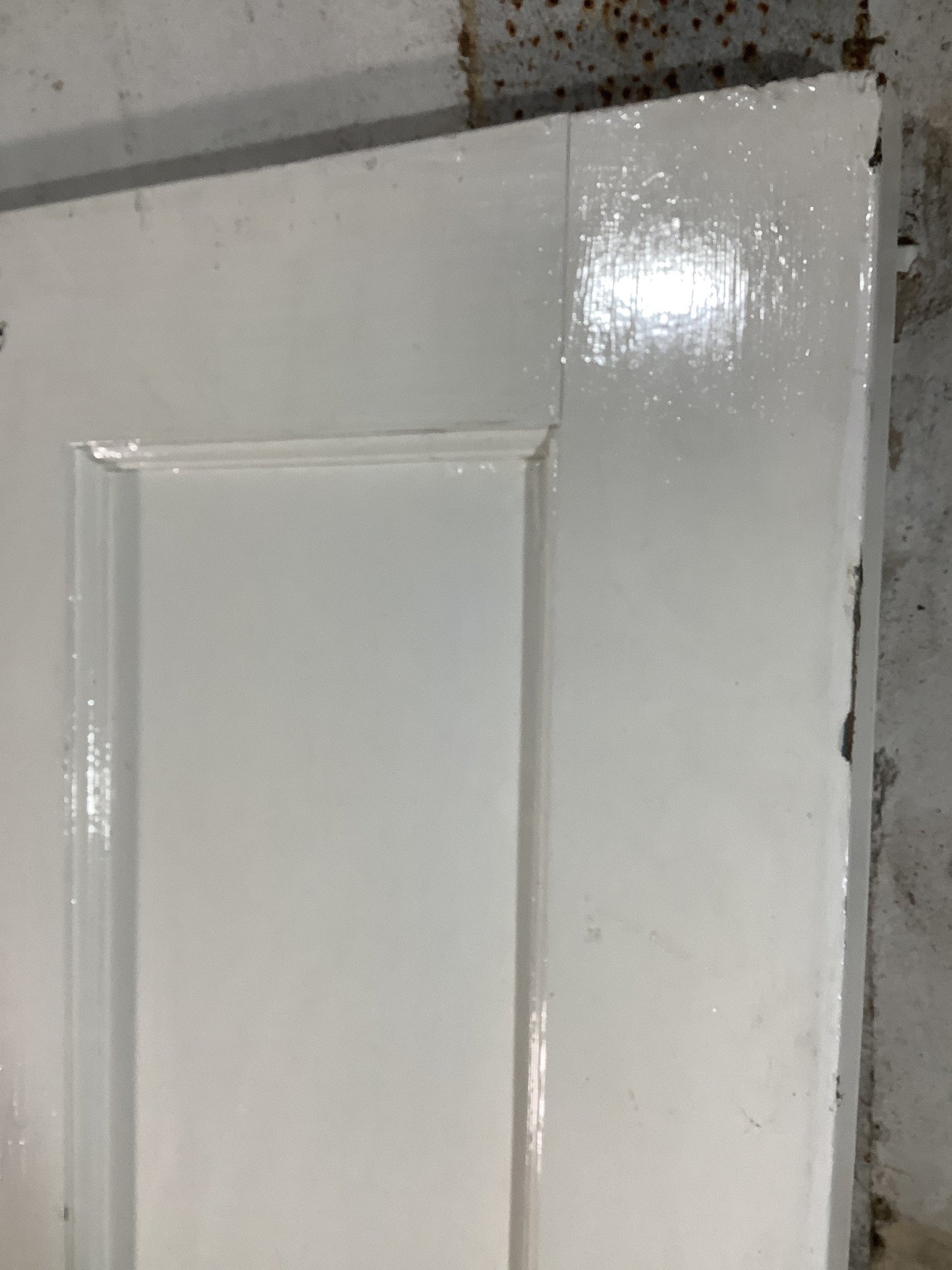 5th Pic 1930s Internal Painted Pitch Pine Reclaimed Door