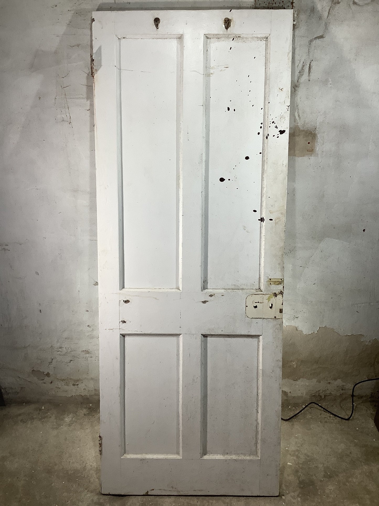Main Picture 1930s Internal Painted Pitch Pine Reclaimed Door