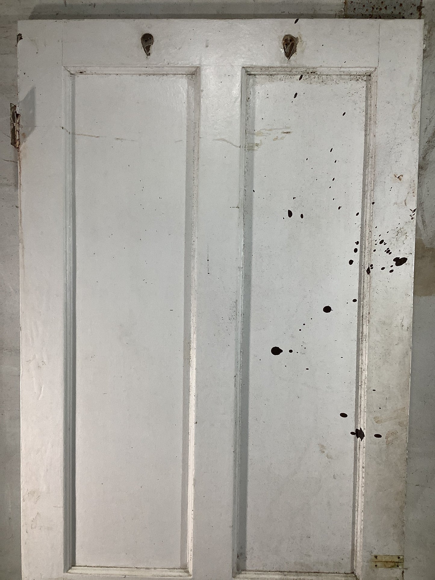 2nd Pic 1930s Internal Painted Pitch Pine Reclaimed Door