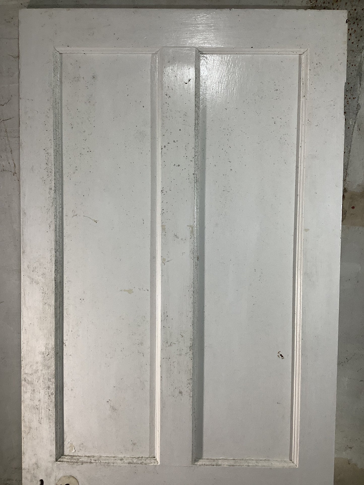 8th Pic 1930s Internal Painted Pitch Pine Reclaimed Door
