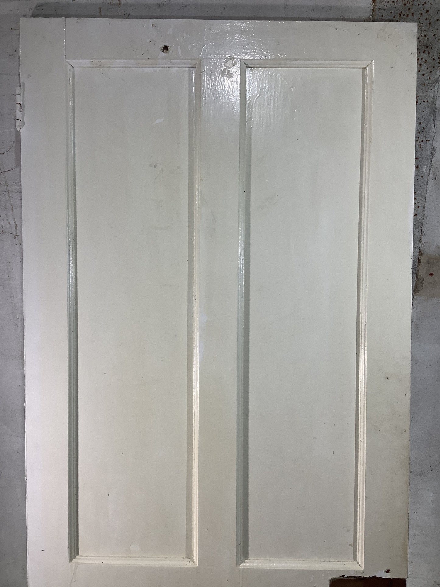 2nd Pic 1930s Internal Painted Pitch Pine Reclaimed Door