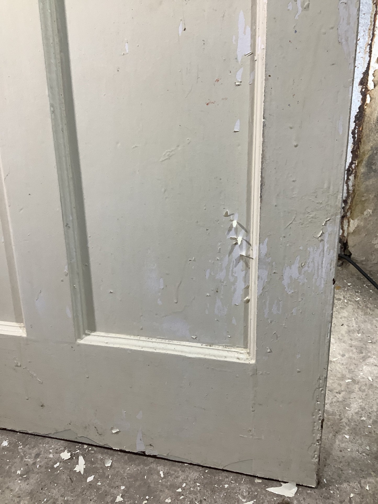 5th Pic 1930s Internal Painted Pitch Pine Reclaimed Door