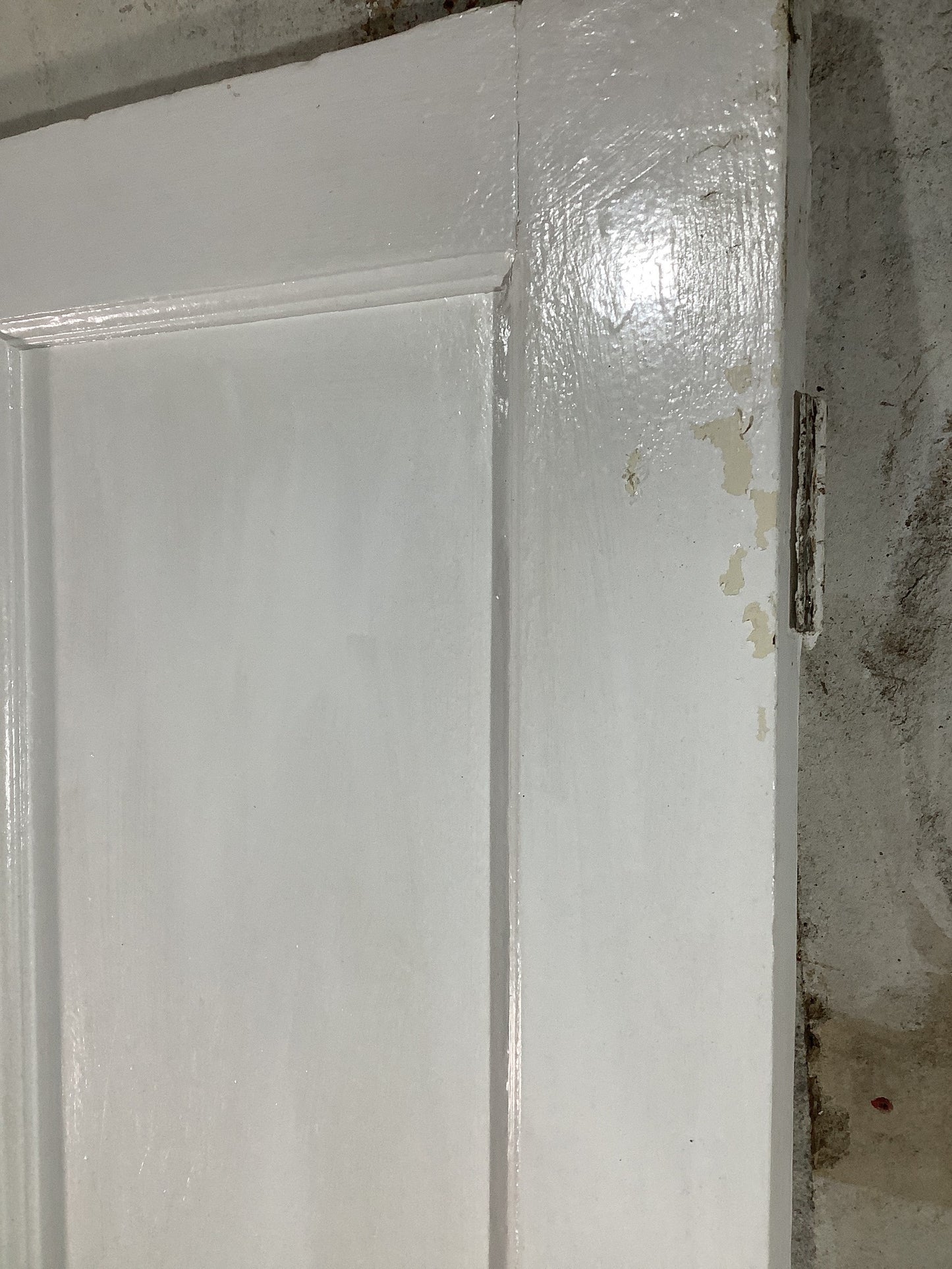 11th Pic 1930s Internal Painted Pitch Pine Reclaimed Door
