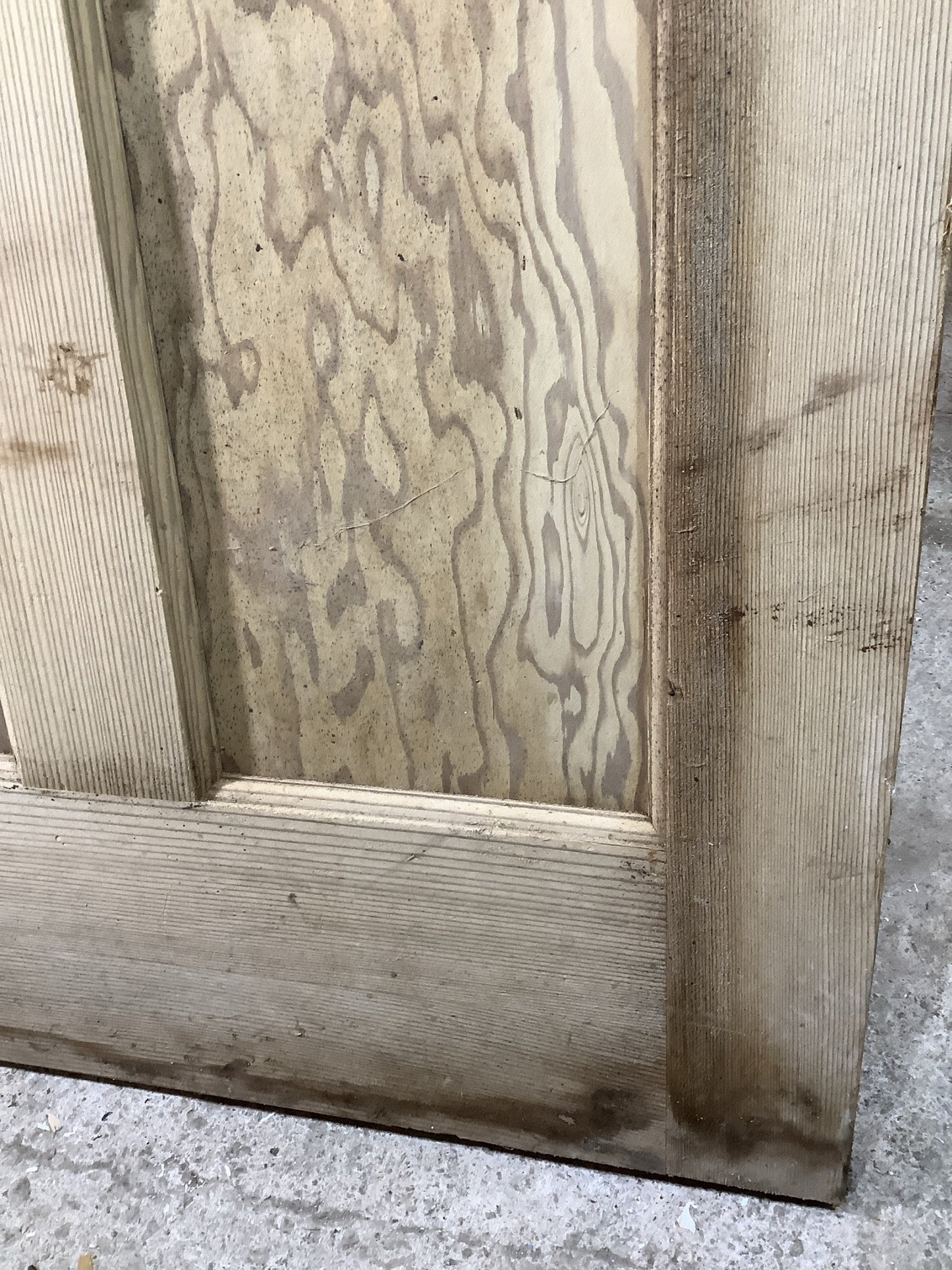 12th Pic 1930s Internal Stripped Pitch Pine Reclaimed Door