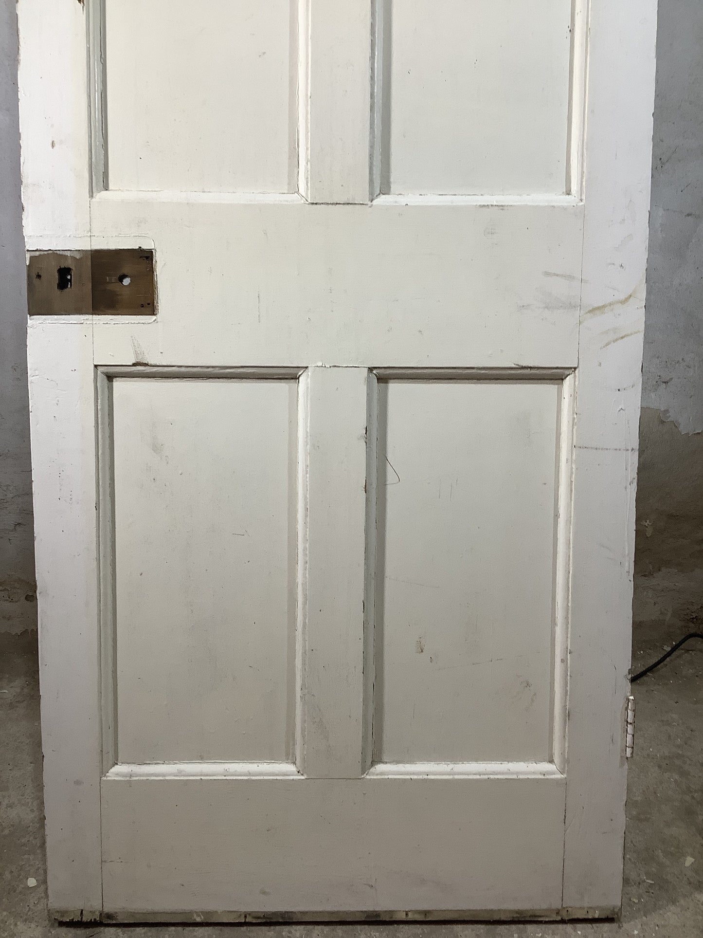 3rd Pic 1930s Internal Painted  Pine Reclaimed Door