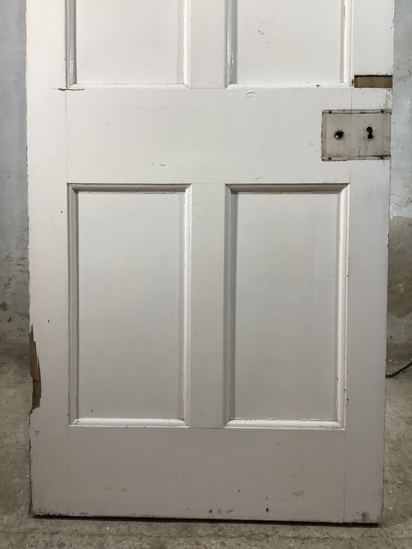 3rd Pic 1930s Internal Painted Pine Reclaimed Door