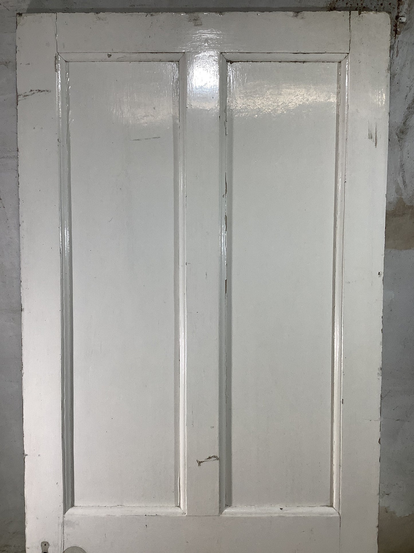 8th Pic 1930s Internal Painted Pine Reclaimed Door