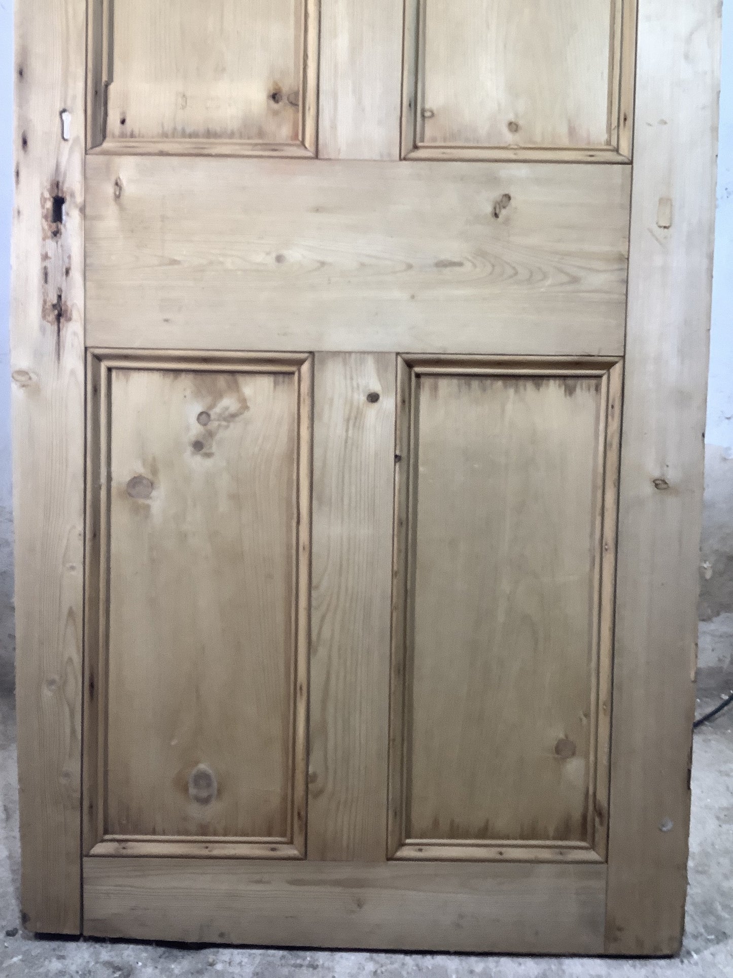 3rd Pic Victorian Internal Stripped Pine Reclaimed Door