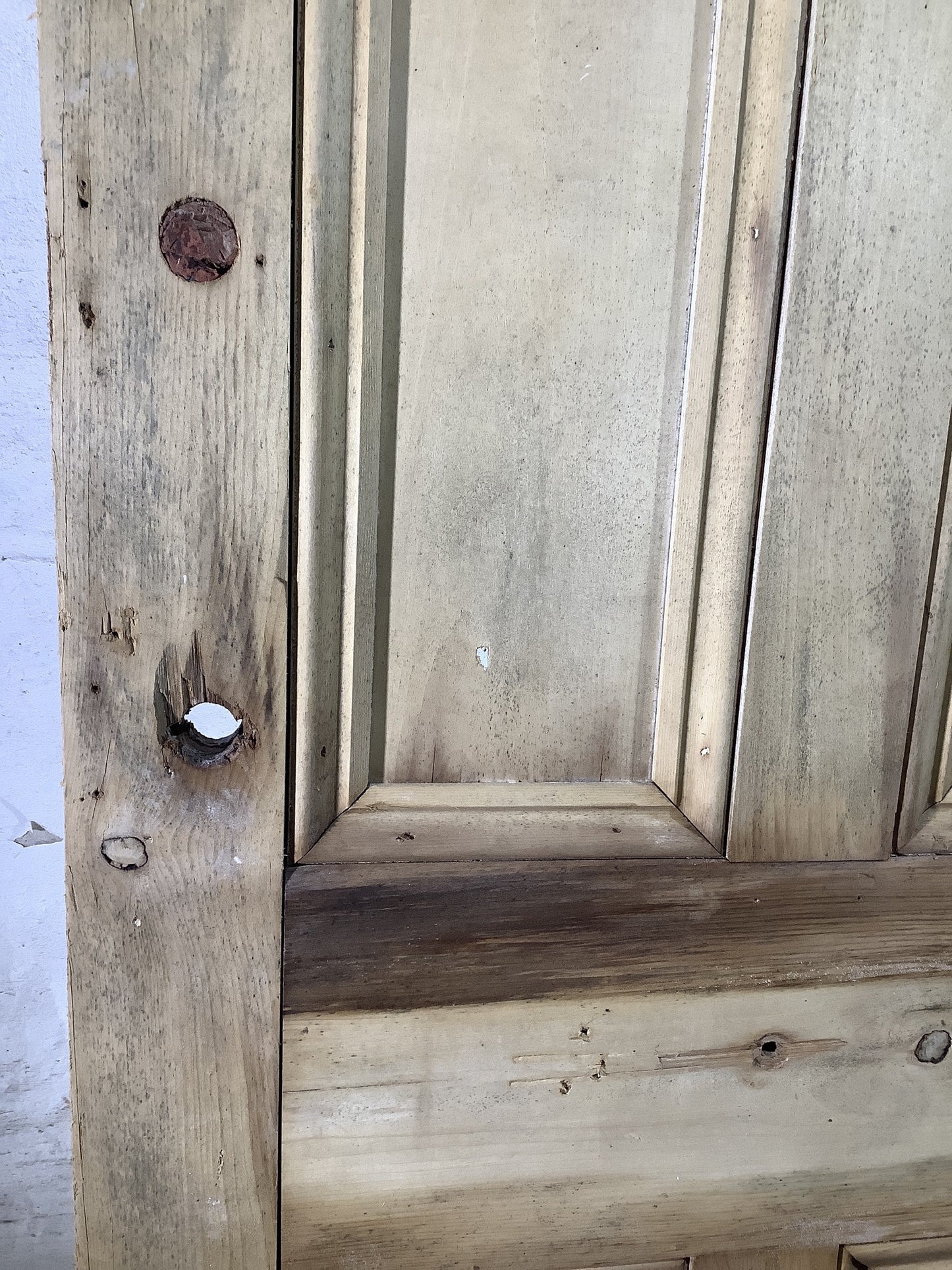 10th Pic Victorian Internal Stripped Pine Reclaimed Door