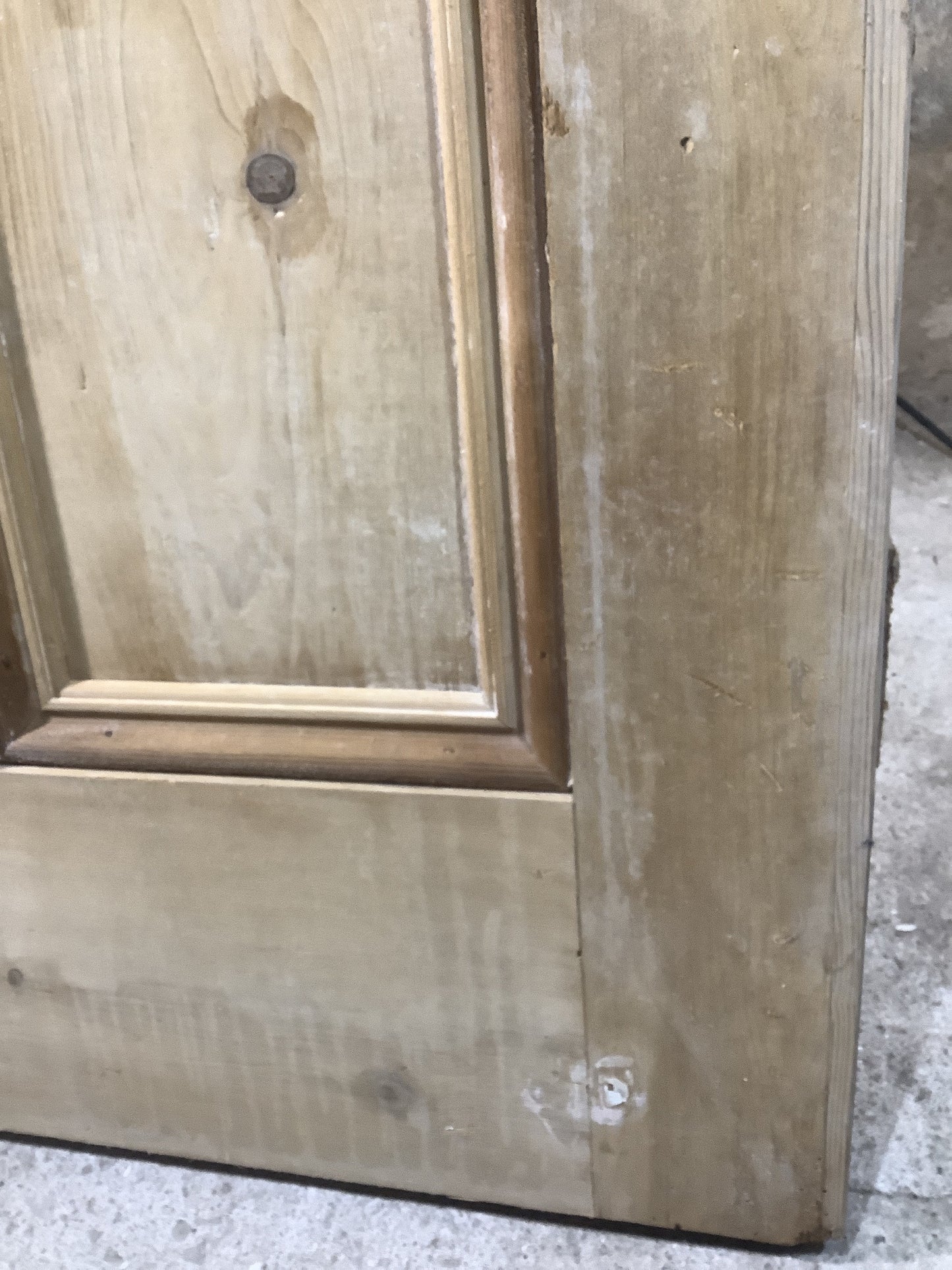 6th Pic Victorian Internal Stripped Pine Reclaimed Door
