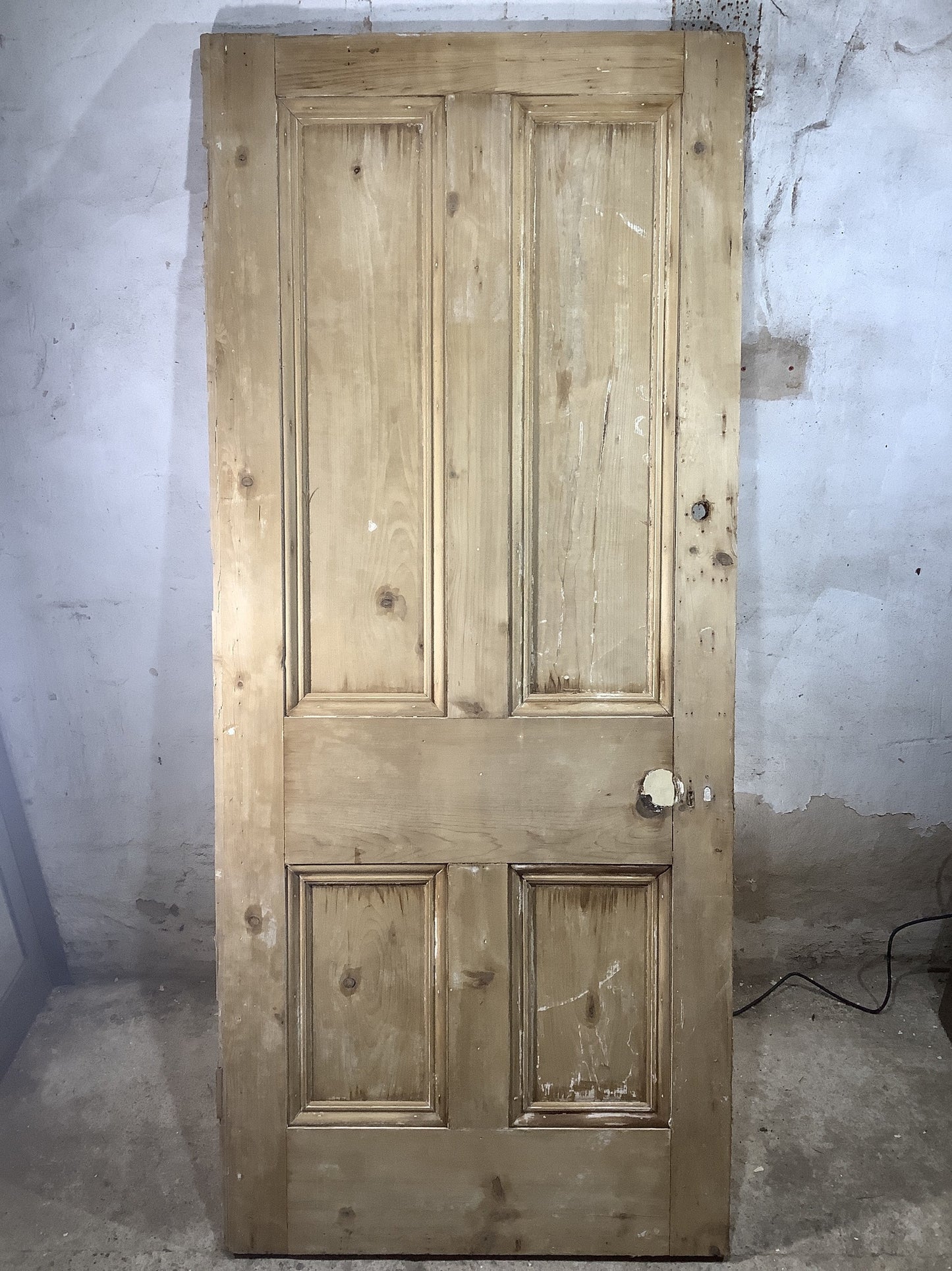 7th Pic Victorian Internal Stripped Pine Reclaimed Door