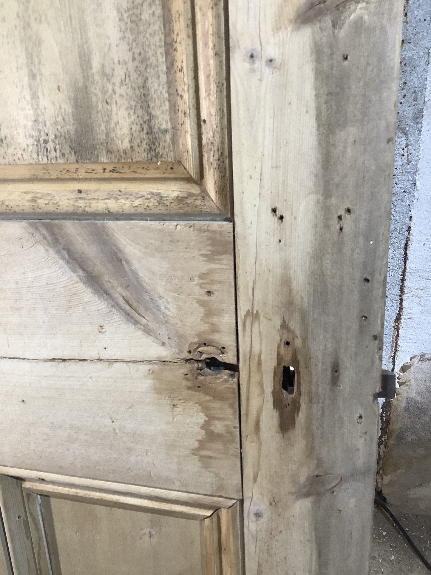 4th Pic Victorian Internal Stripped Pine Reclaimed Door