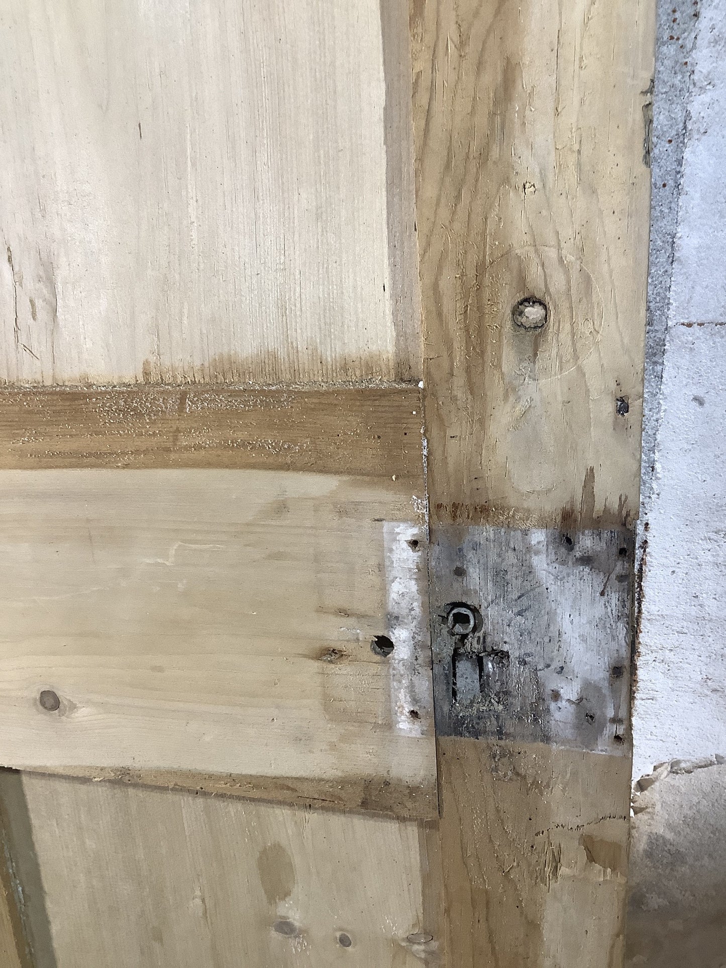 4th Pic Victorian Internal Stripped Pine Reclaimed Door
