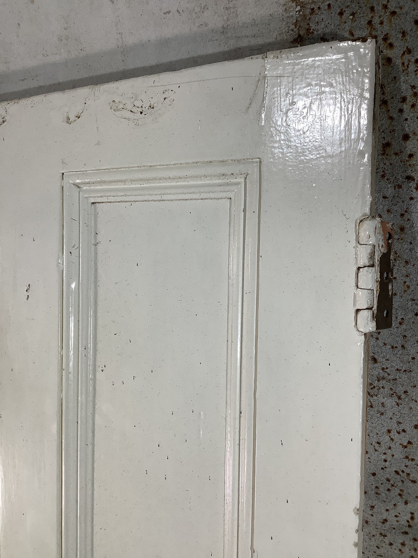5th Pic Victorian Internal Painted Pine Reclaimed Door