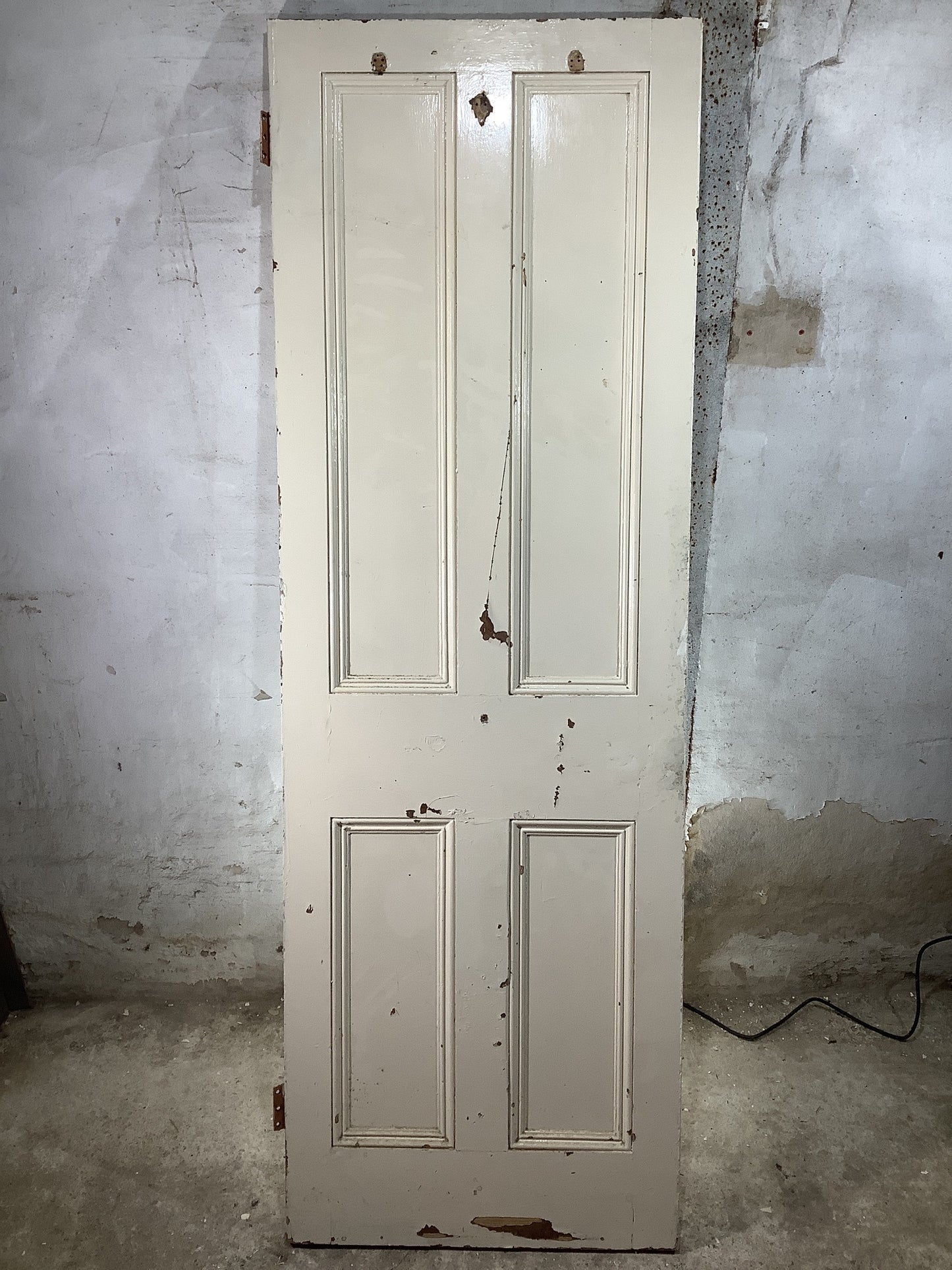 7th Pic Victorian Internal Painted Pine Reclaimed Door