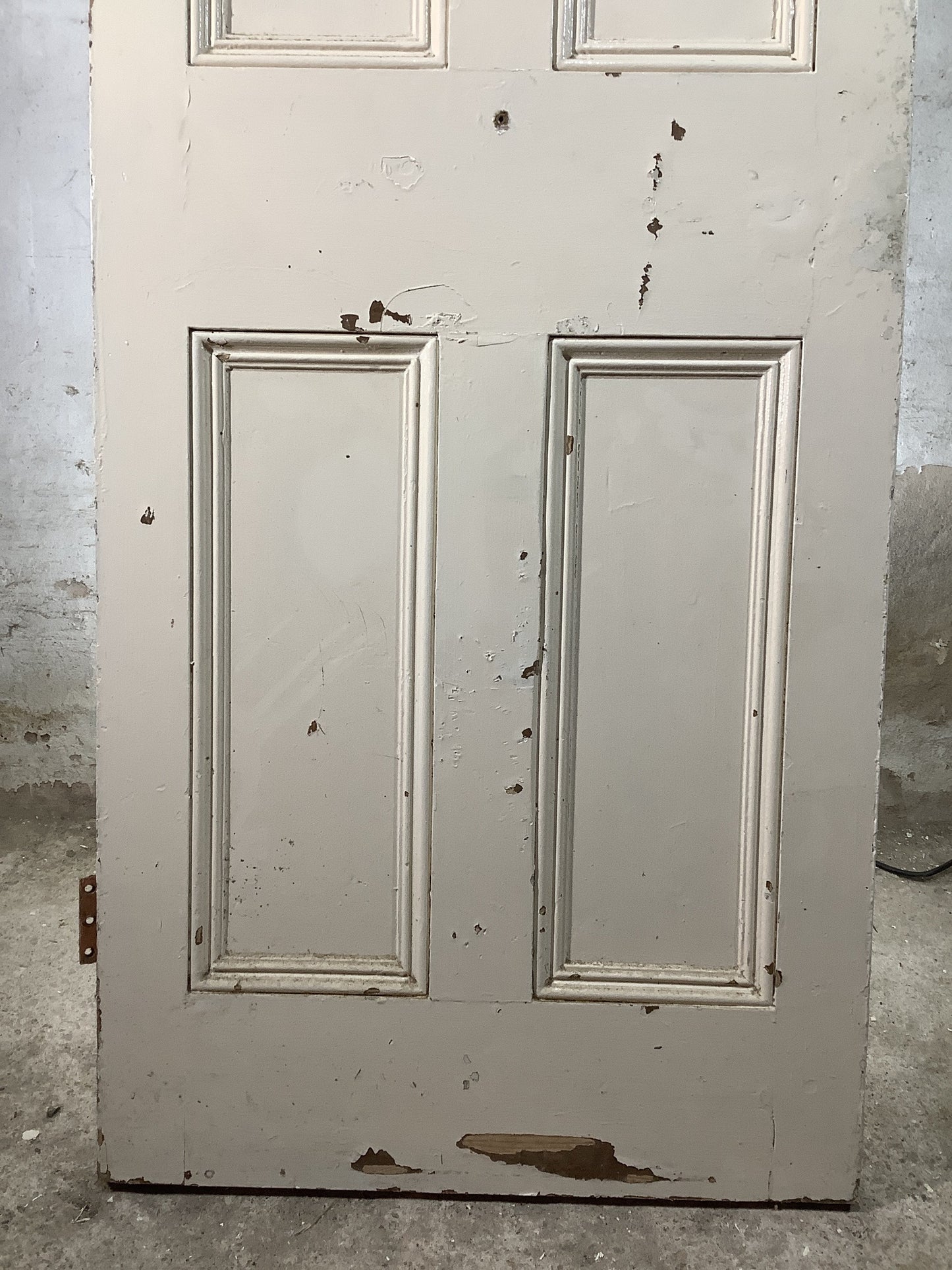 9th Pic Victorian Internal Painted Pine Reclaimed Door