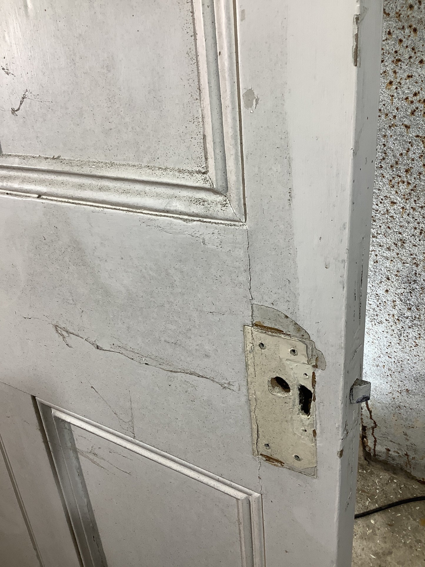 4th Pic Victorian Internal Painted Pine Reclaimed Door