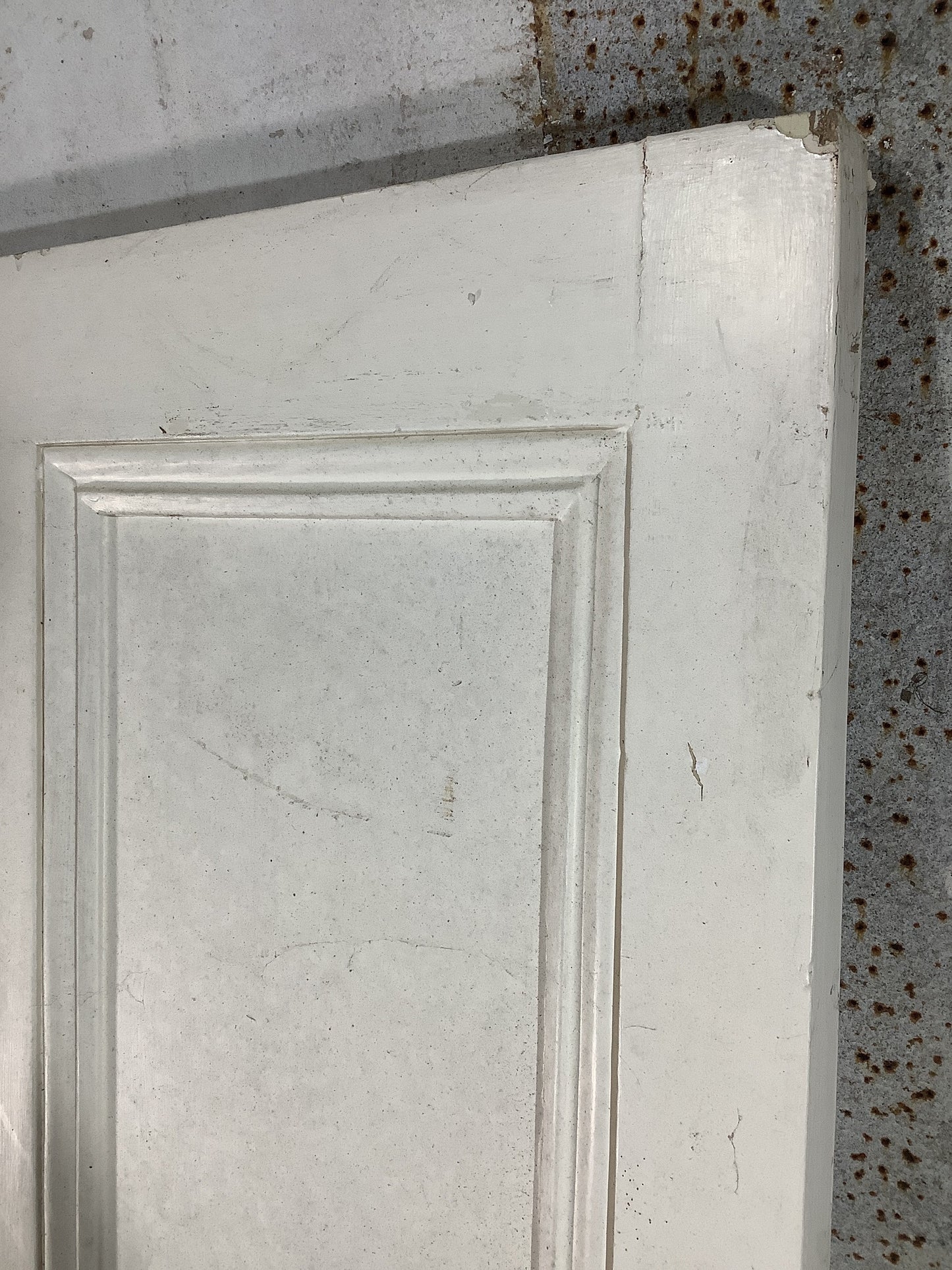 5th Pic Victorian Internal Painted Pine Reclaimed Door