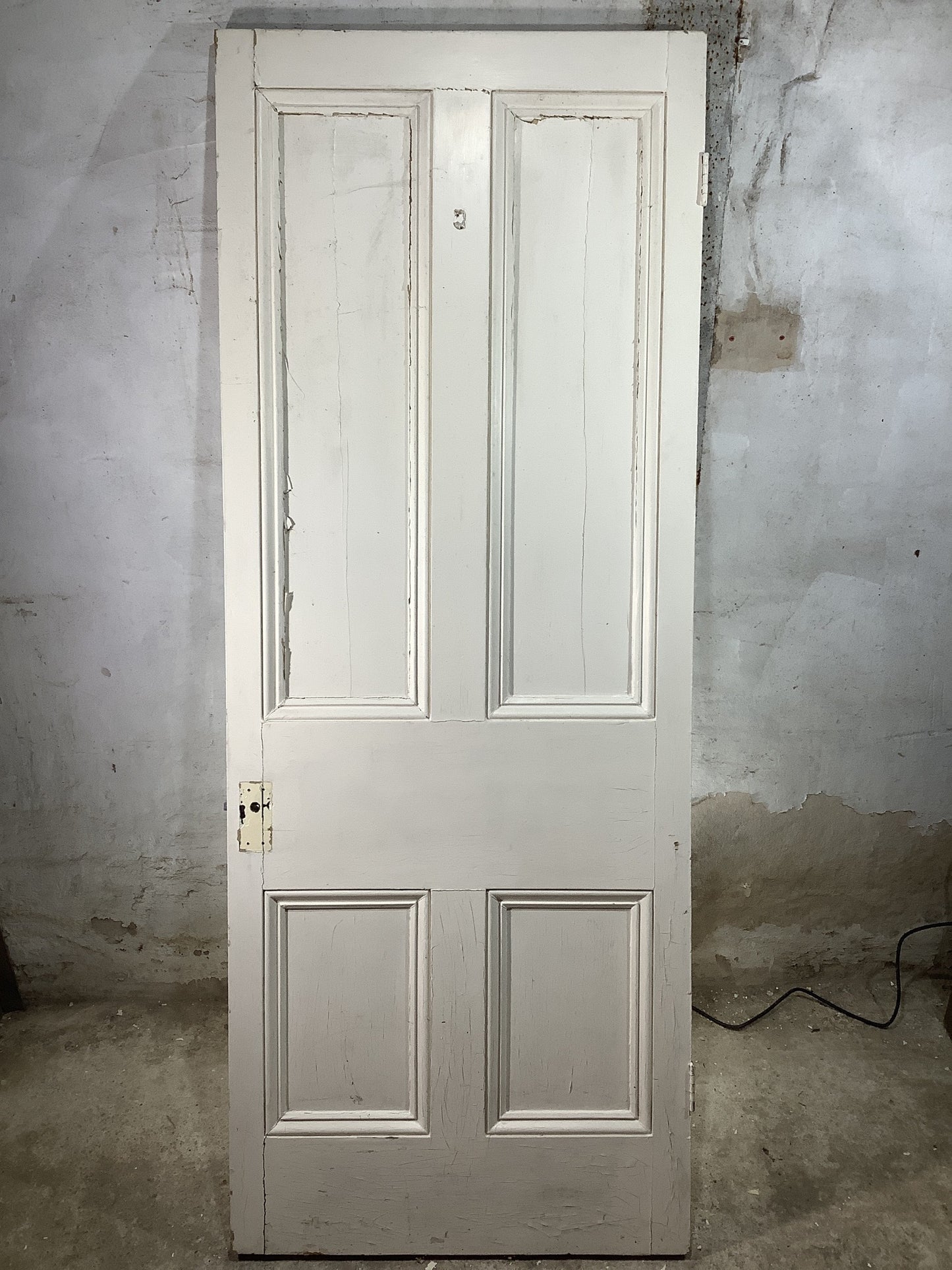 7th Pic Victorian Internal Painted Pine Reclaimed Door