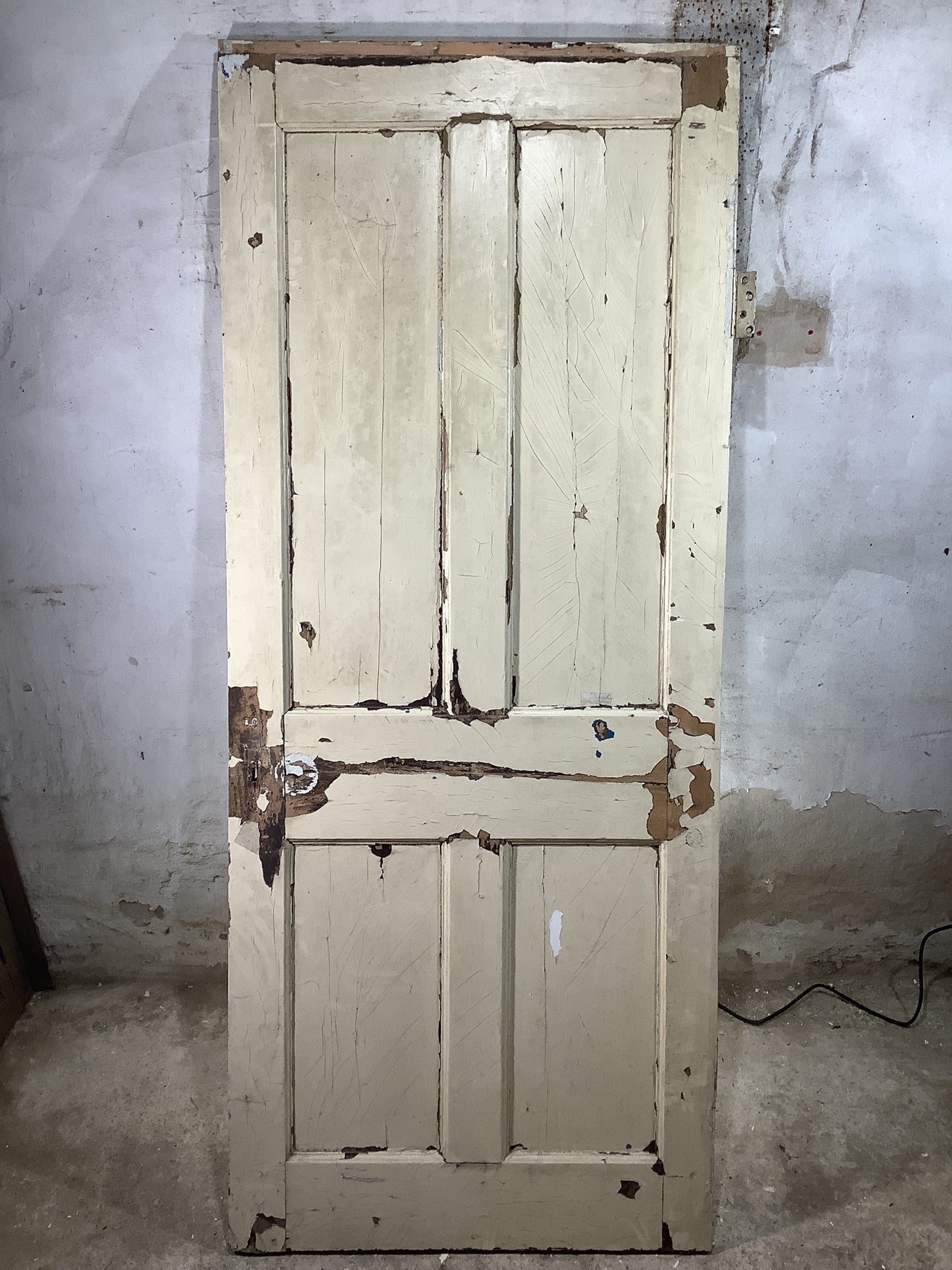 Main Picture Georgian Internal Painted Pine Reclaimed Door