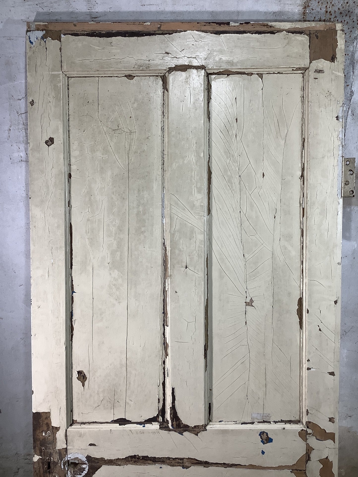 2nd Pic Georgian Internal Painted Pine Reclaimed Door