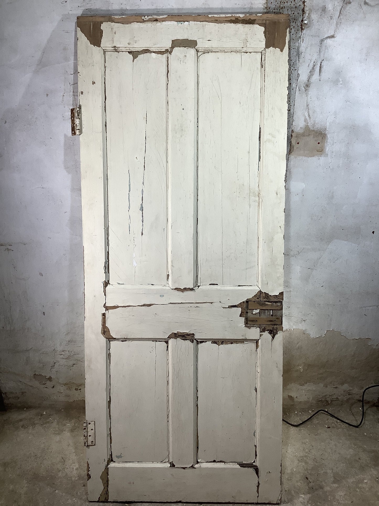 7th Pic Georgian Internal Painted Pine Reclaimed Door