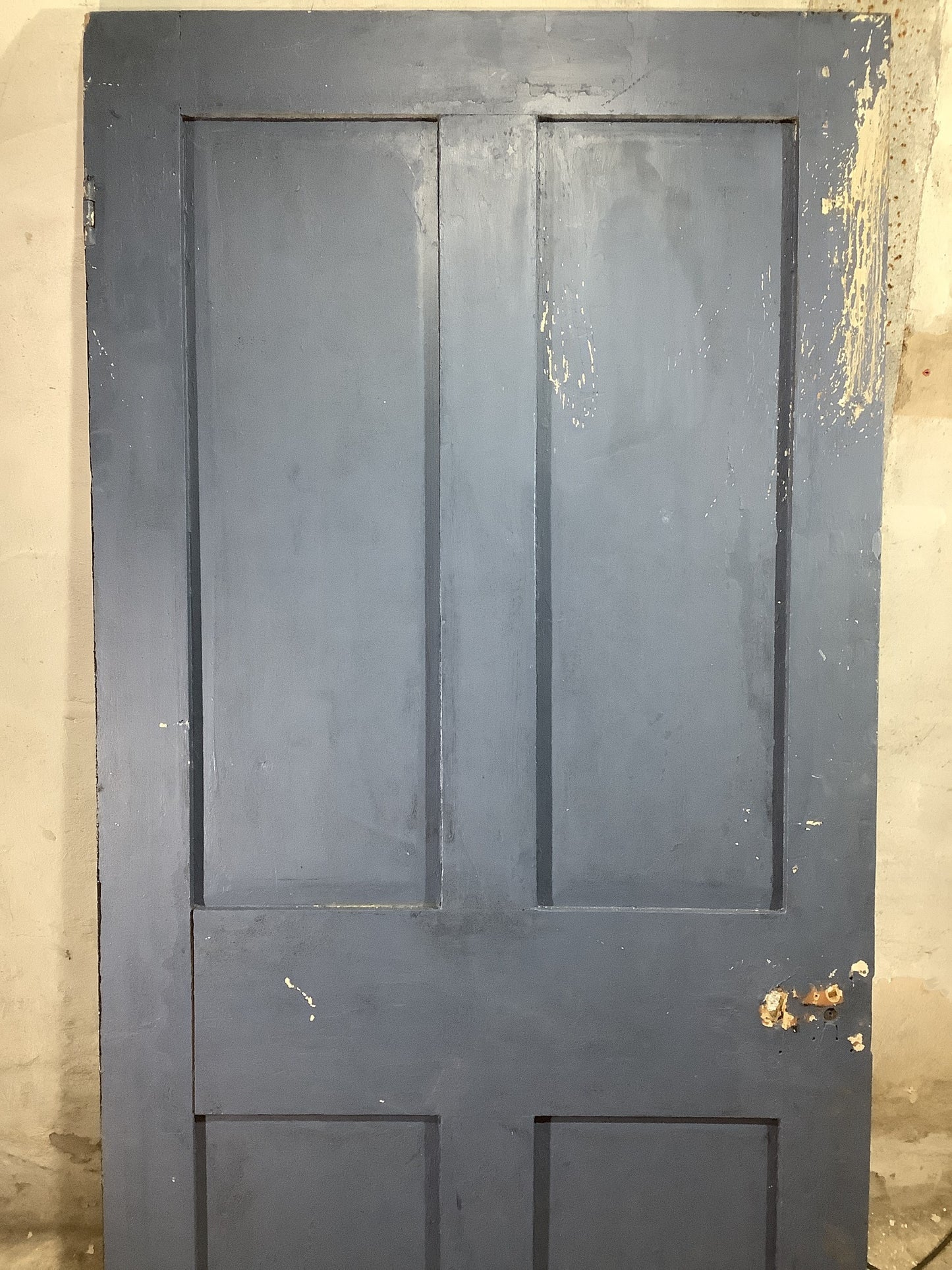 2nd Pic Georgian Internal Painted Pine Reclaimed Door