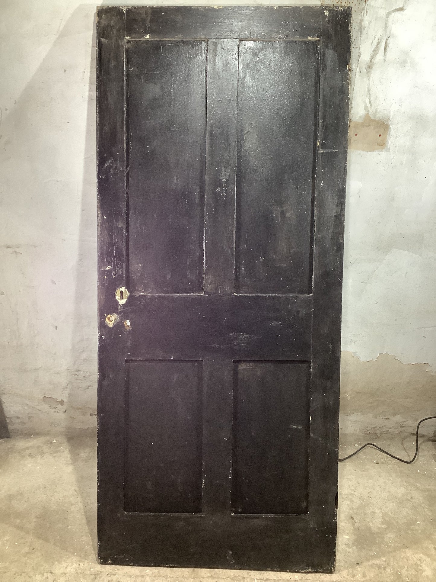 7th Pic Georgian Internal Painted Pine Reclaimed Door