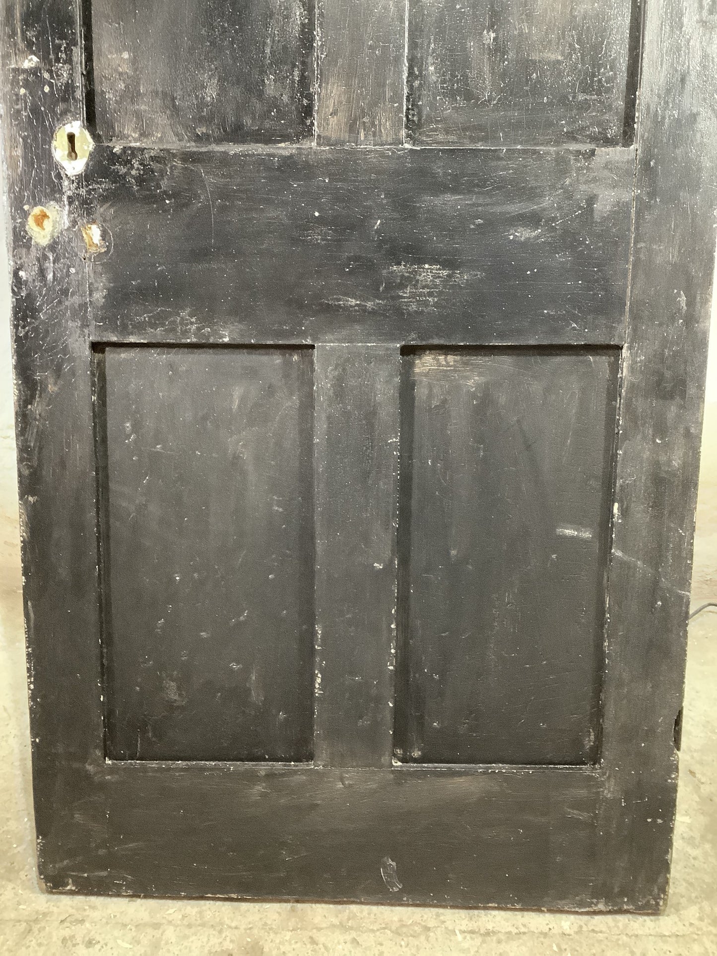 9th Pic Georgian Internal Painted Pine Reclaimed Door