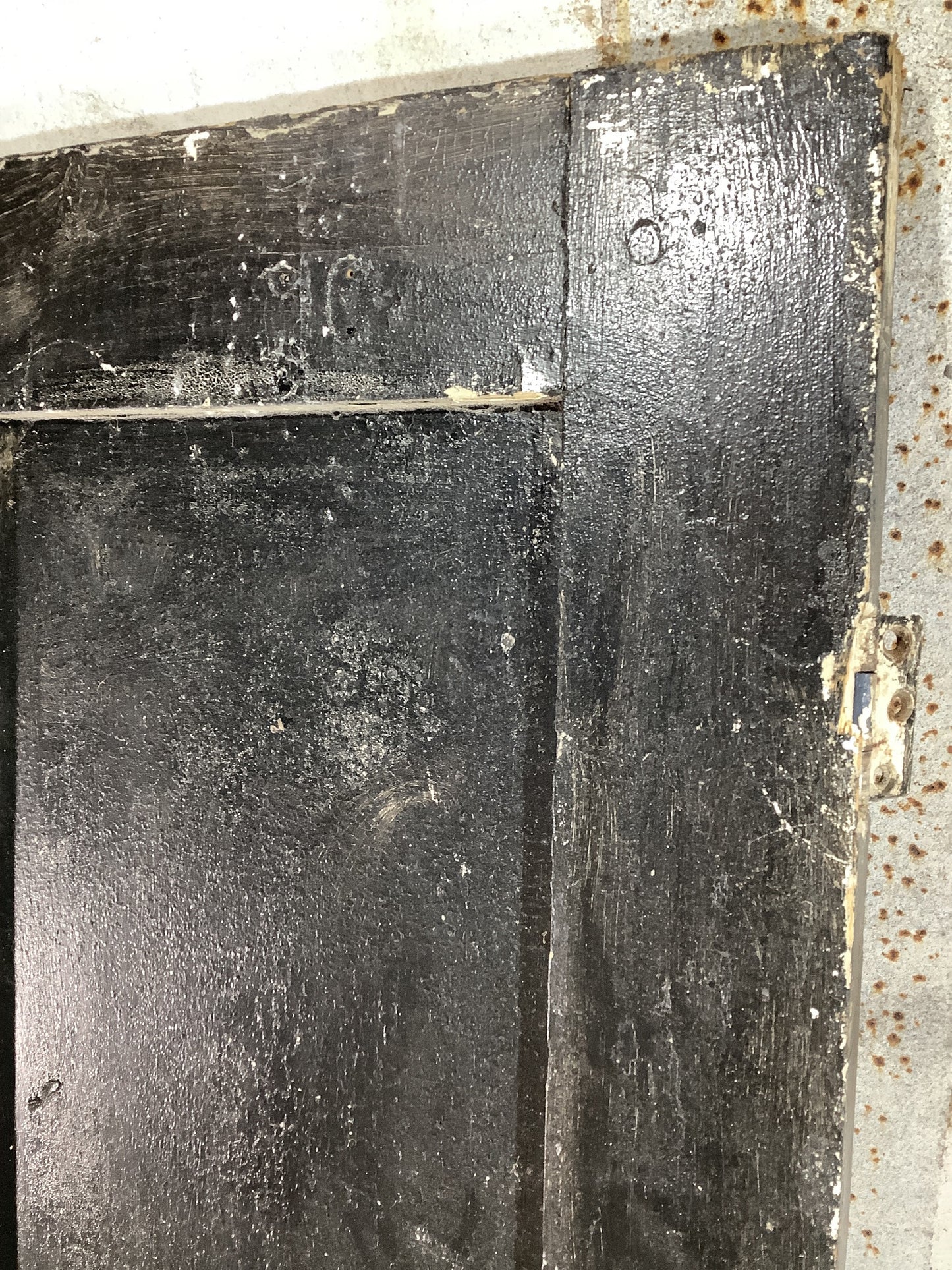 11th Pic Georgian Internal Painted Pine Reclaimed Door