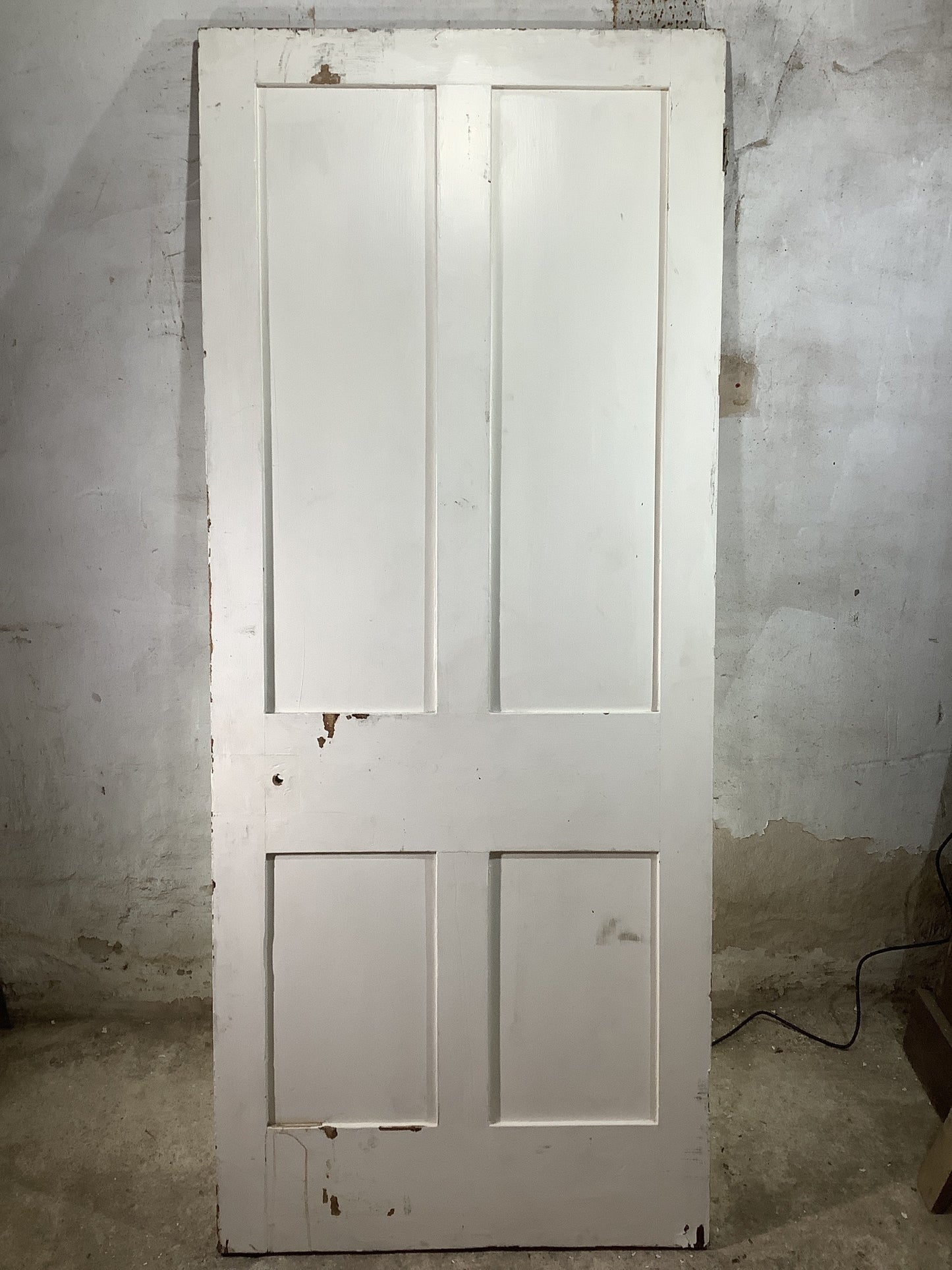 7th Pic Victorian Internal Painted Pine Reclaimed Door