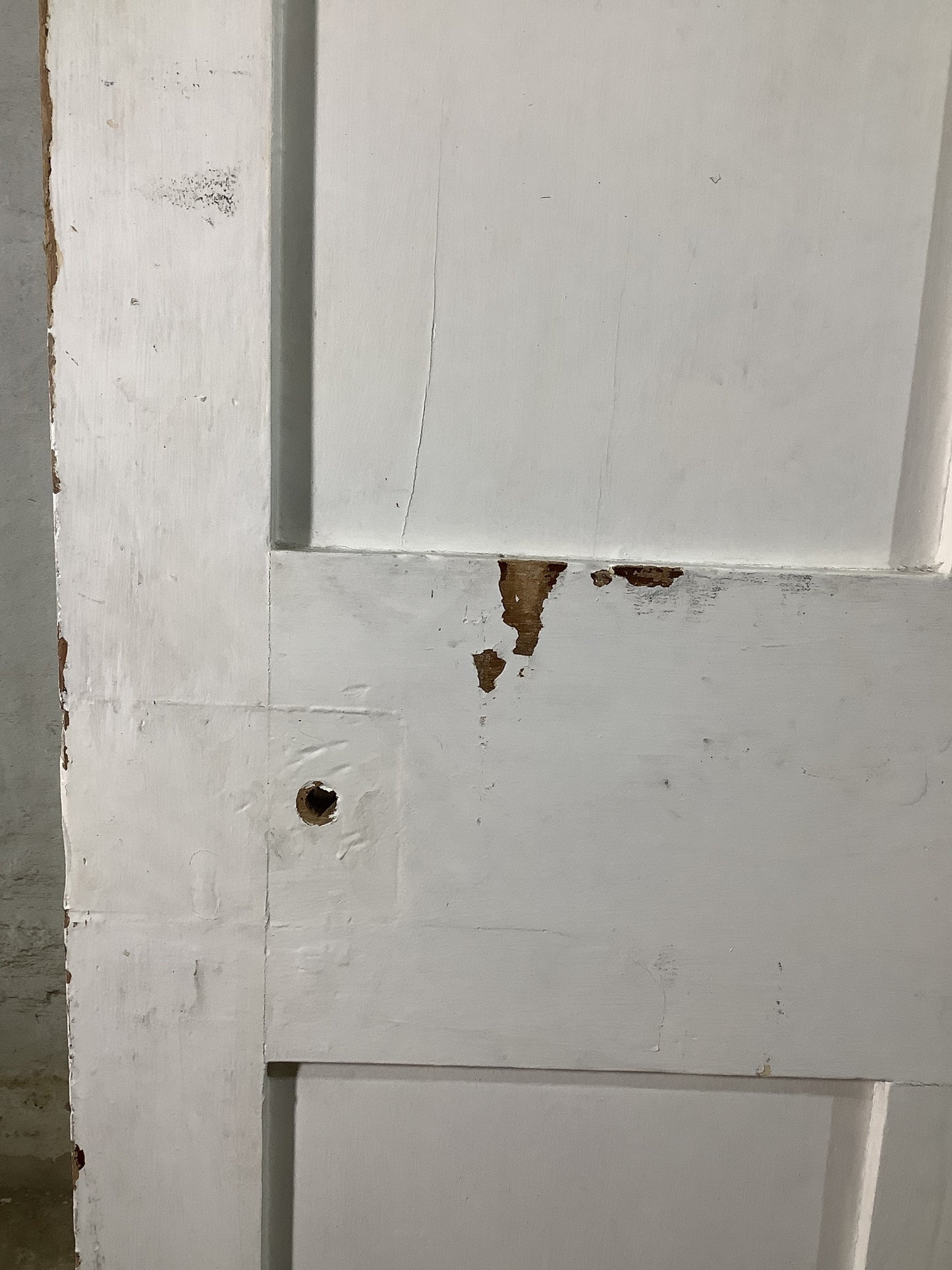 10th Pic Victorian Internal Painted Pine Reclaimed Door